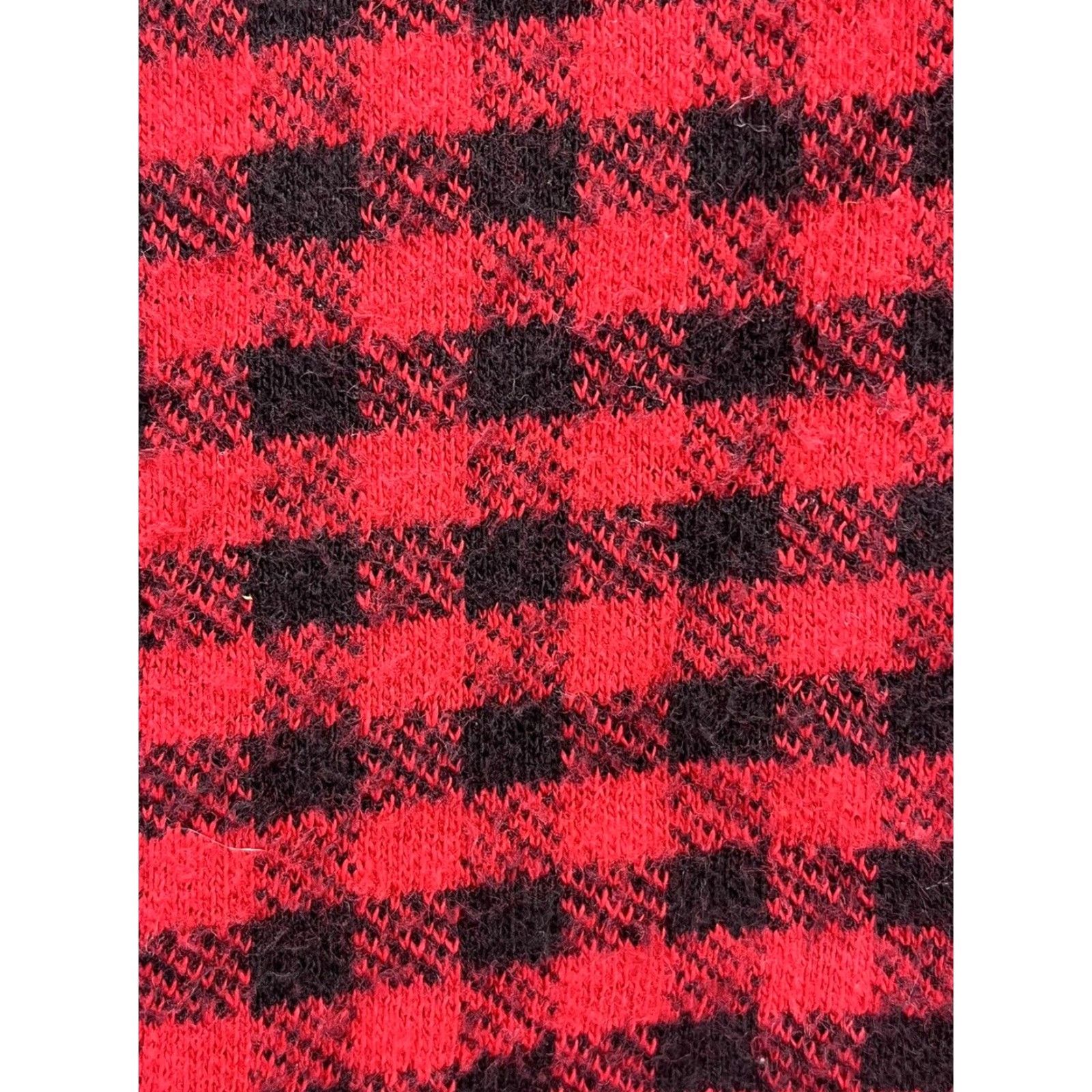Polo Ralph Lauren VINTAGE Polo Ralph Lauren Henley Sweater Mens Medium Red Black Buffalo Check 90s Size US M / EU 48-50 / 2 - 4 Thumbnail