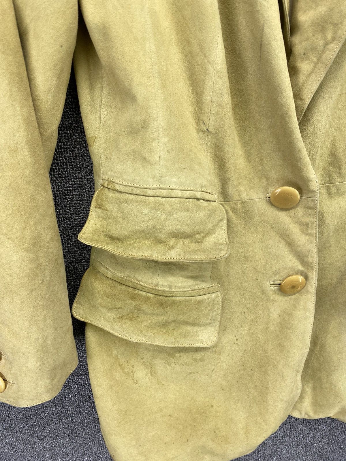 Loewe Vintage Loewe Madrid Leather Blazer Coats Jacket Size M / US 6-8 / IT 42-44 - 19 Thumbnail