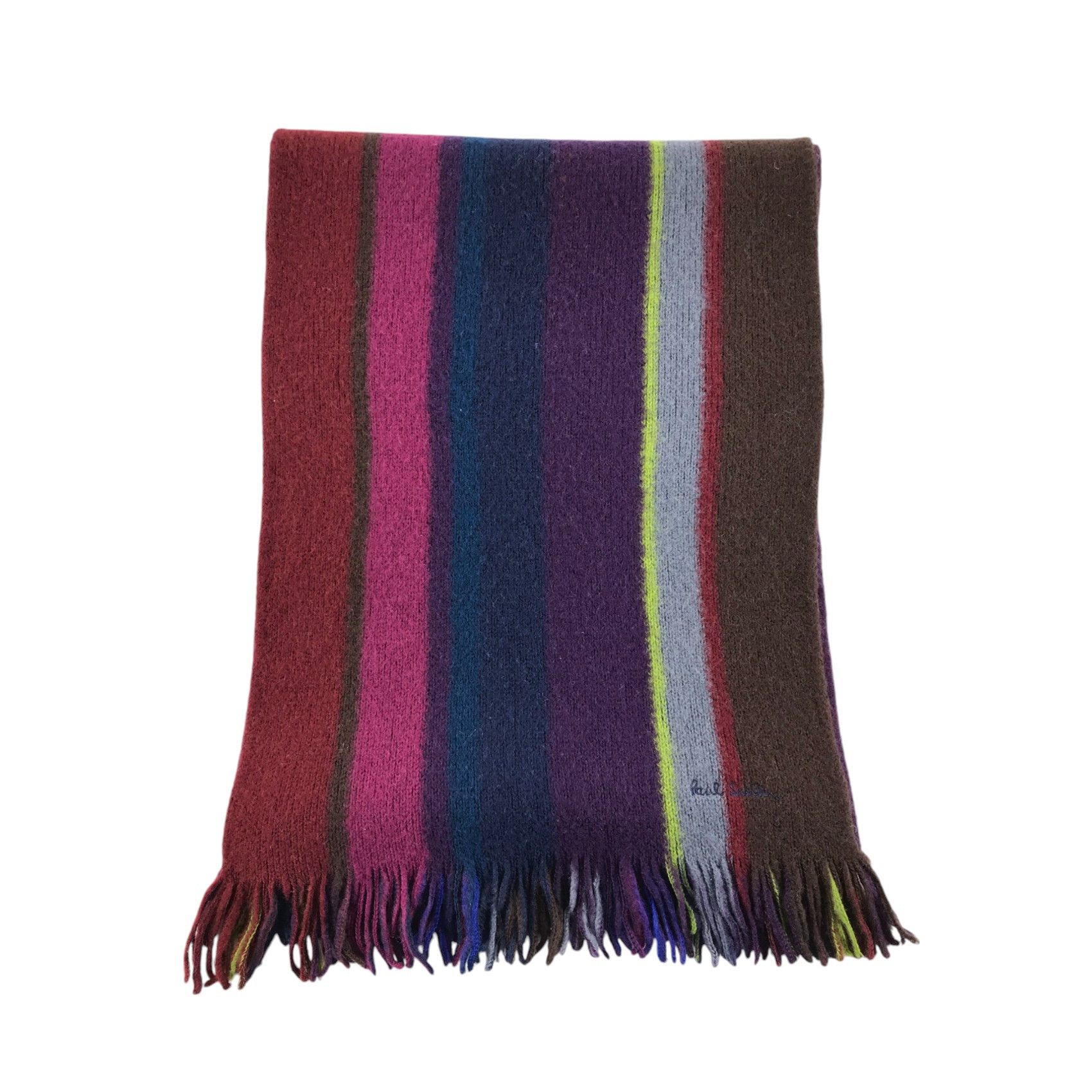Paul Smith × Vintage Paul Smith Scarf / Muffler / Neckwear - WW2858 Size ONE SIZE - 2 Thumbnail
