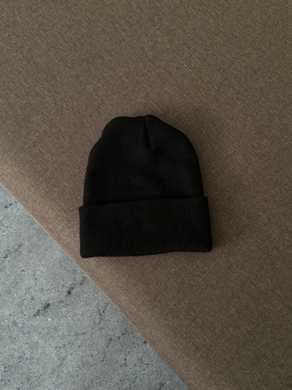 Carhartt × Vintage Vintage Carhartt Y2K knitted black hat cap Size ONE SIZE - 5 Thumbnail