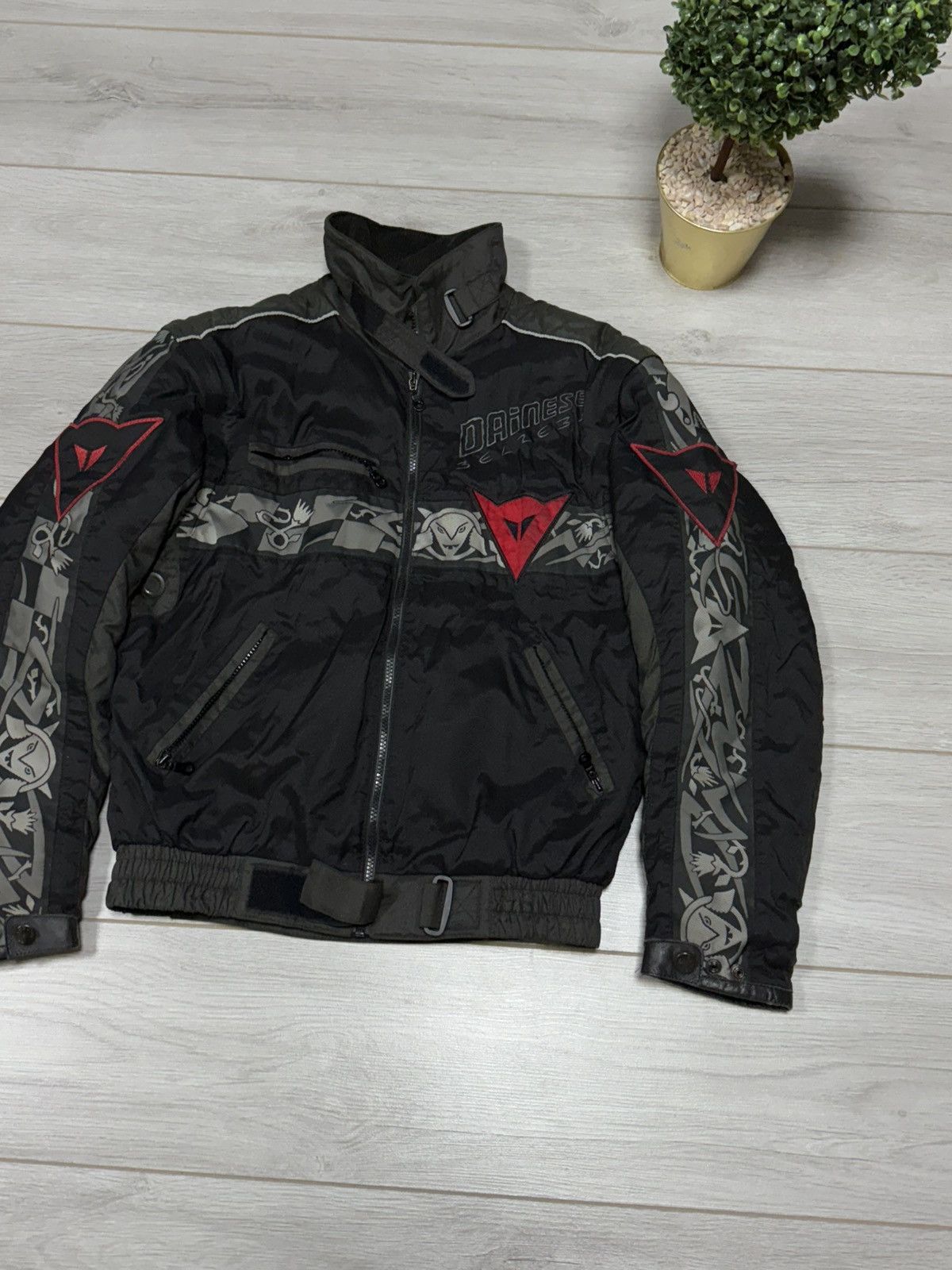Dainese Dainese RARE vintage demon bomber racing vest zip monogram Size US S / EU 44-46 / 1 - 2 Thumbnail
