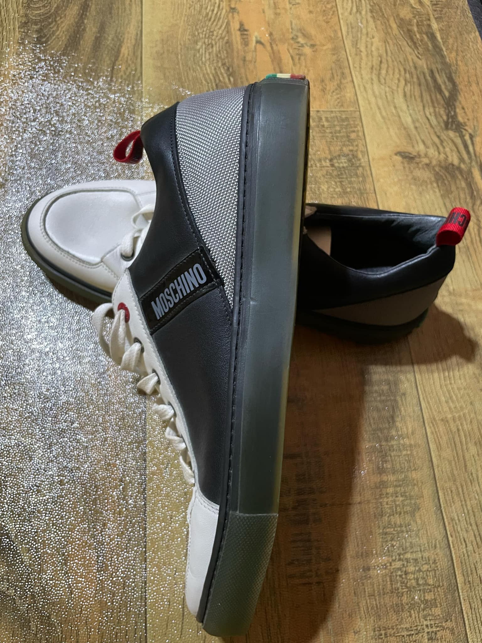 Moschino Moschino Leather Sneaker Size US 10 / EU 43 - 4 Thumbnail