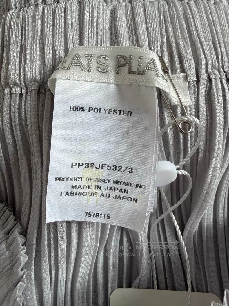 Issey Miyake Issey Miyake size:3 Gray Pants Size 22" - 3 Thumbnail