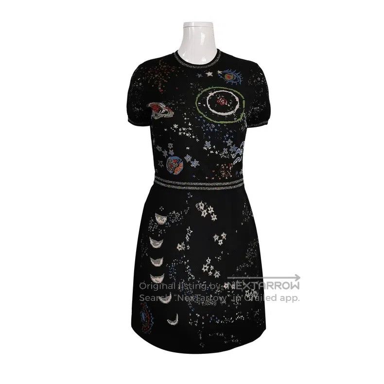 Valentino Valentino Starry knit dress Size M / US 6-8 / IT 42-44 - 1 Thumbnail