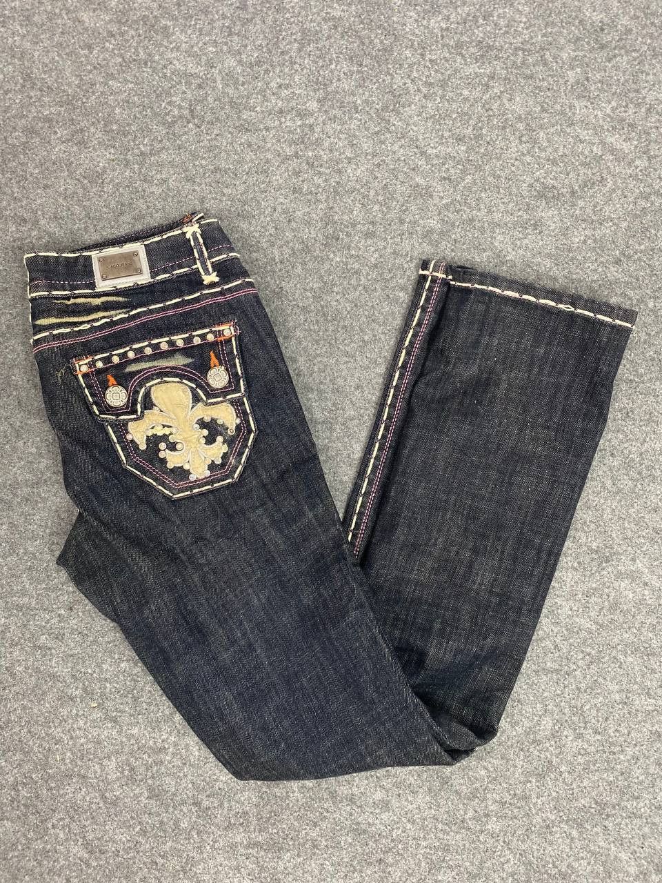 Japanese Brand vintage caco jeans japanese brands very nice design Size 30" / US 8 / IT 44 - 2 Thumbnail
