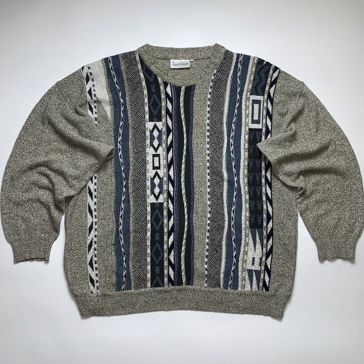 Coogi Vintage Coogi Style Sweater Baggy Renato Cavalli 90s USA Size US L / EU 52-54 / 3 - 1 Thumbnail