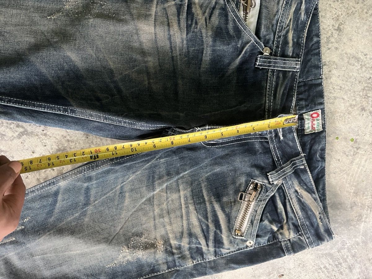 If Six Was Nine × Japanese Brand × Vintage Flare Mudwash Crazy Denim Size US 33 - 9 Thumbnail