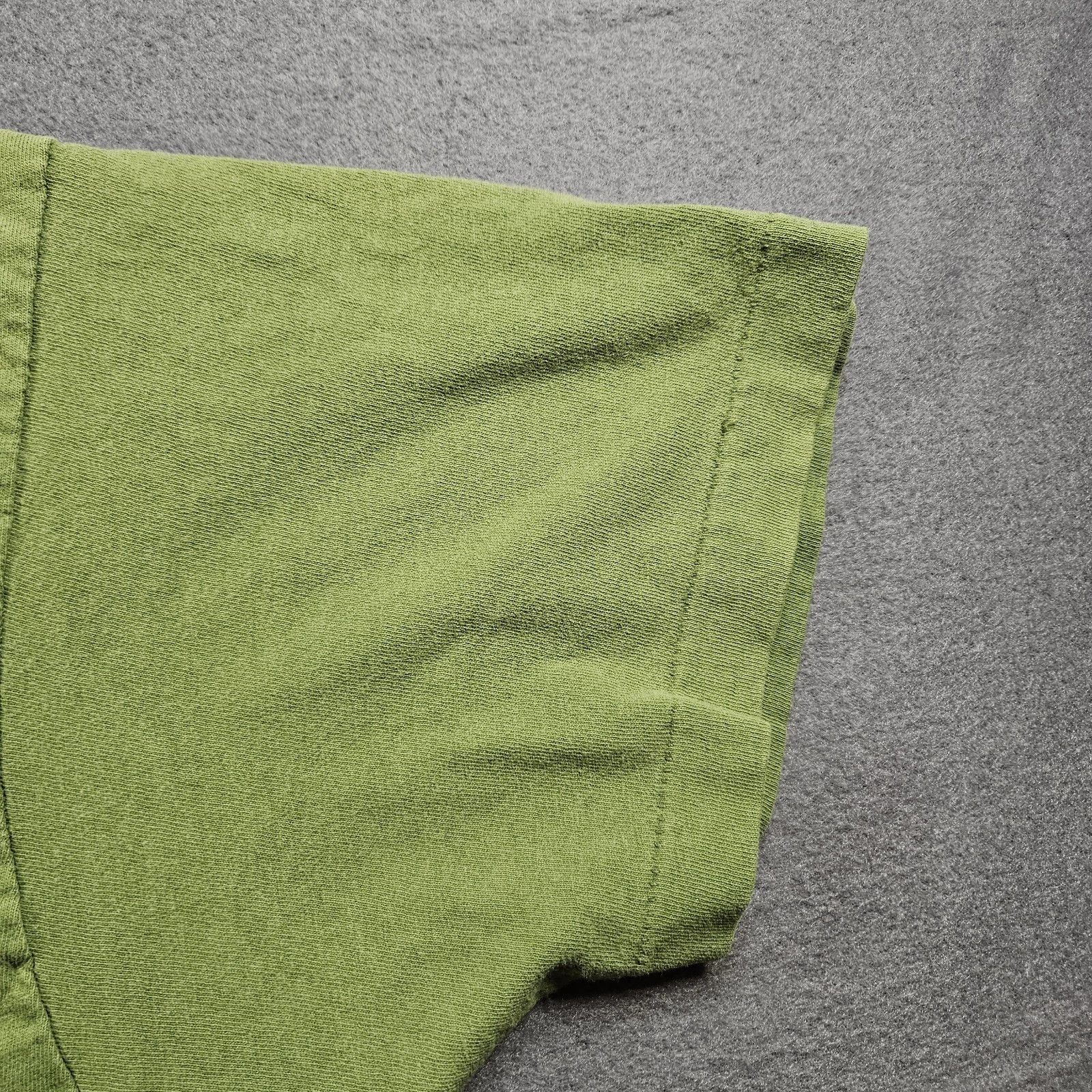 Fruit Of The Loom Fruit Of The Loom Green Single Stitch Pocket T-Shirt Size US XL / EU 56 / 4 - 3 Thumbnail