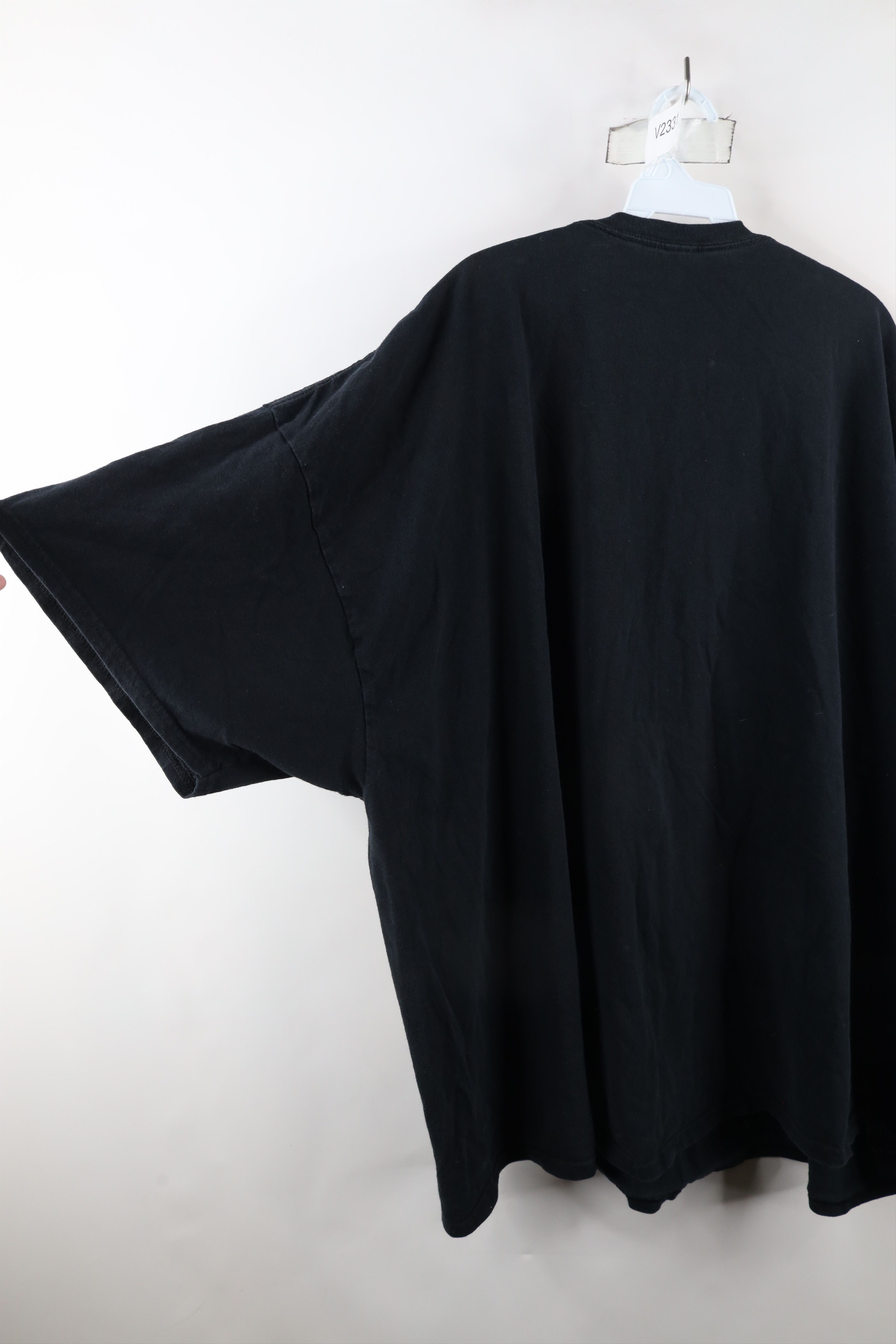 Vintage Vintage 90s Streetwear Short Sleeve T-Shirt Black Cotton Size US XXL / EU 58 / 5 - 5 Thumbnail