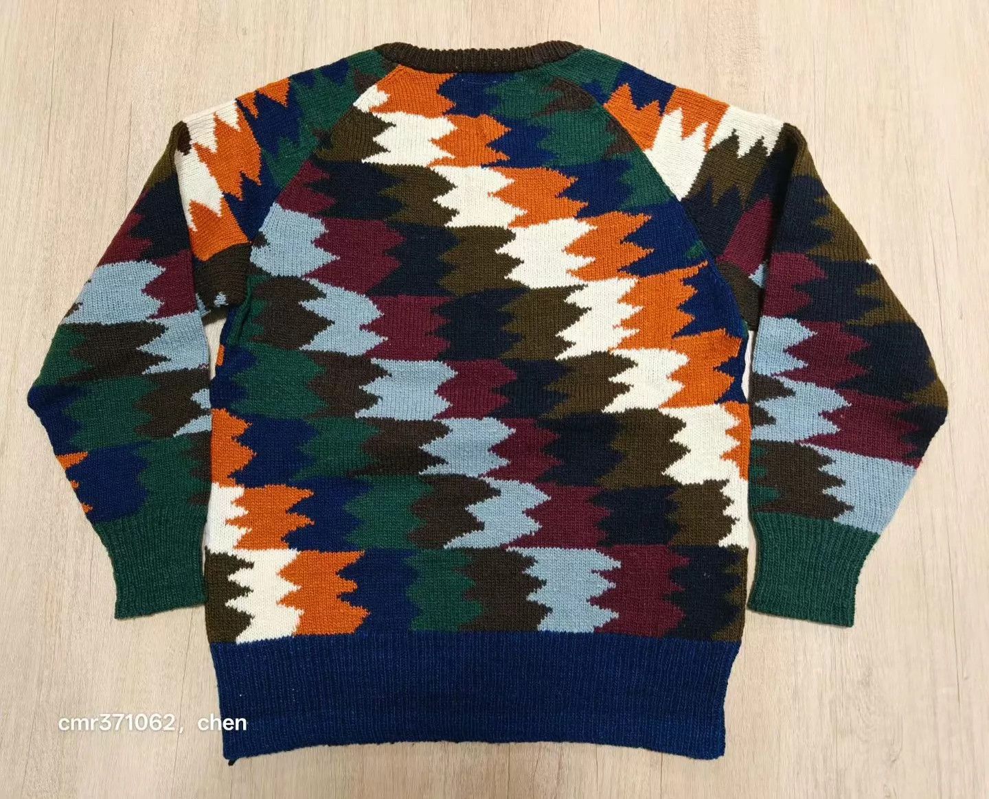 Visvim Visvim 18AW College Knit N.D Blanket Multi Ltd 23 Size US M / EU 48-50 / 2 - 5 Thumbnail