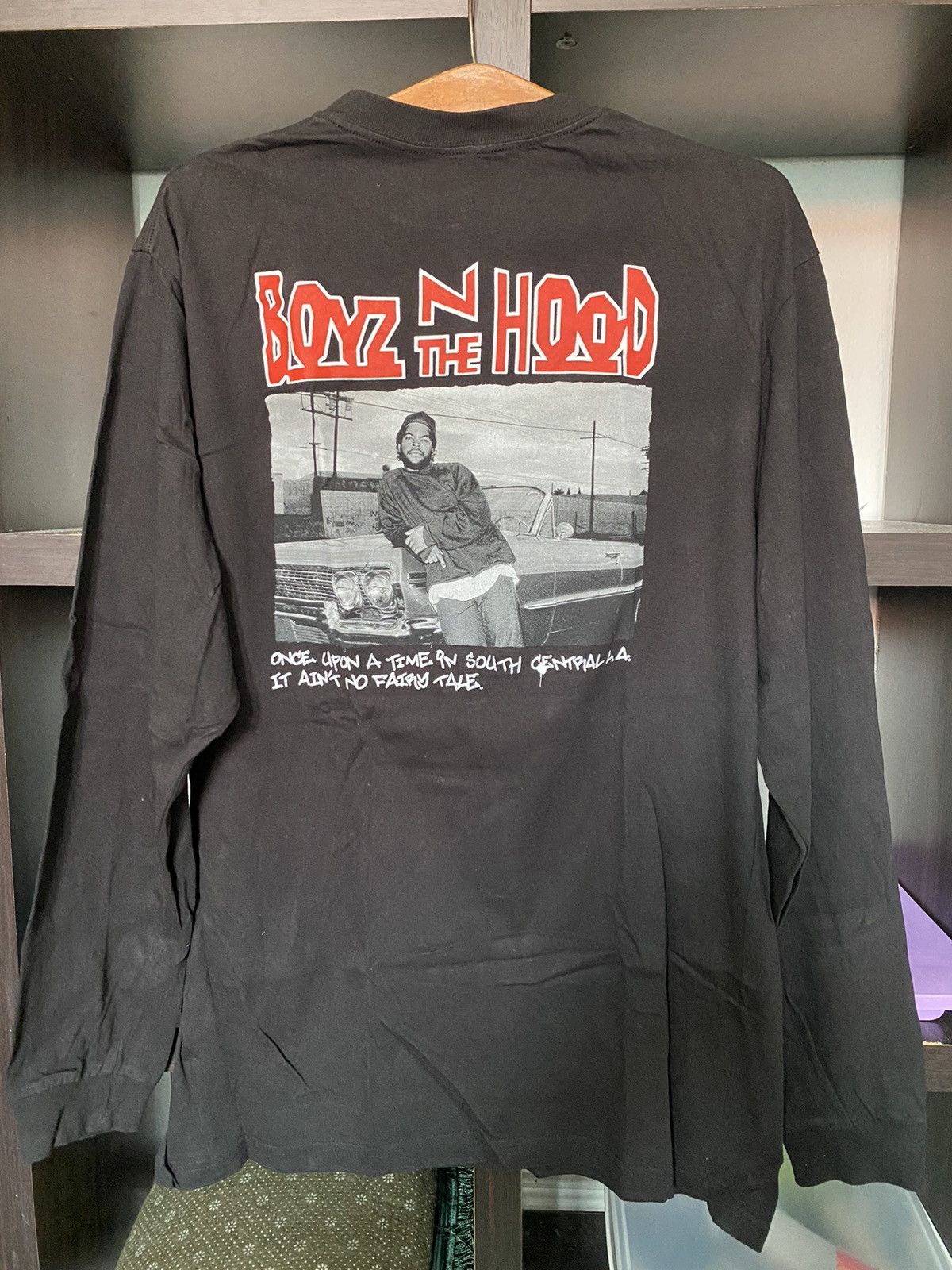 image of Band Tees x Rap Tees Boyz N The Hood in Black, Men's (Size Medium)