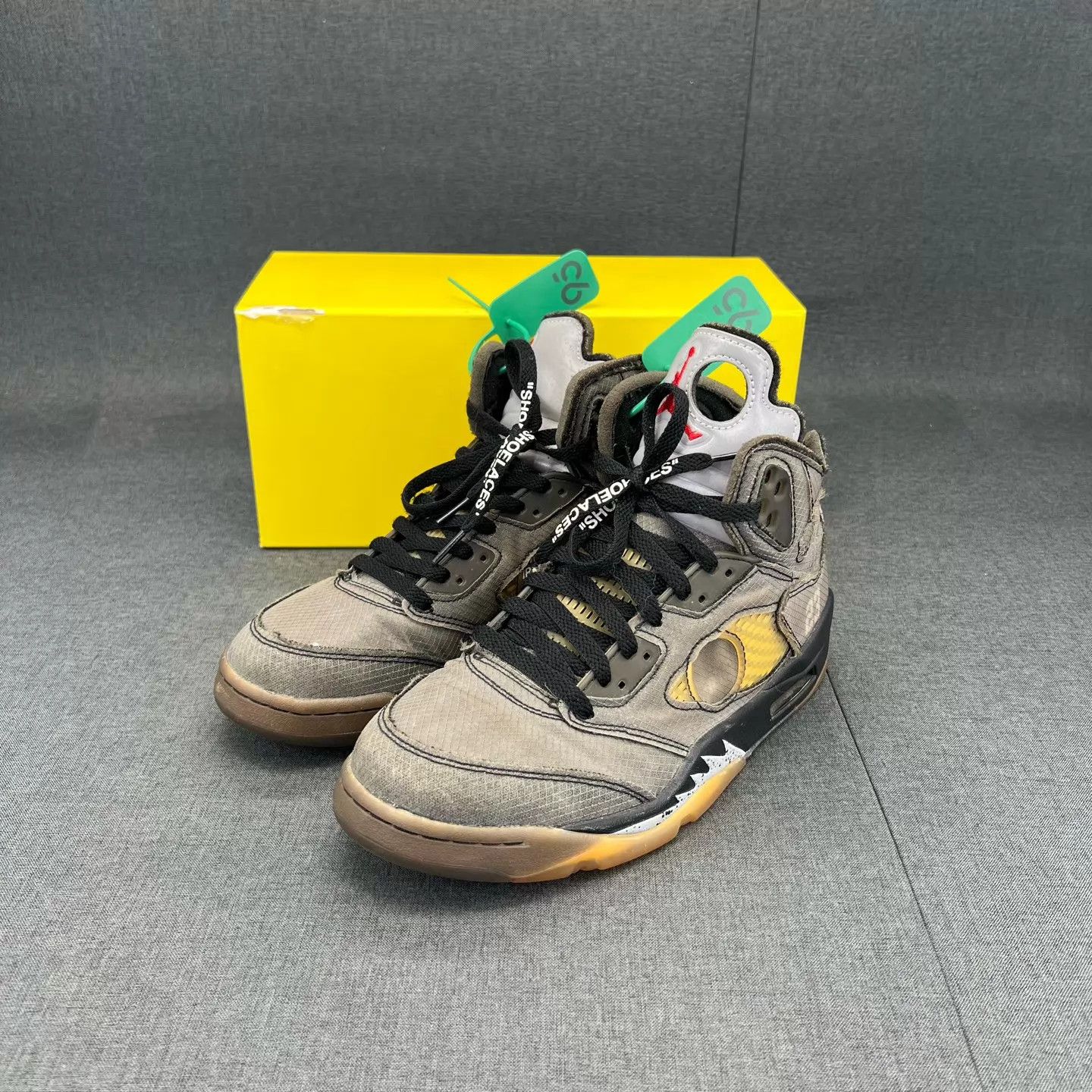 Nike Air Jordan 5 Black Wing 42 Lightly Worn Size US 8.5 / EU 41-42 - 1 Thumbnail