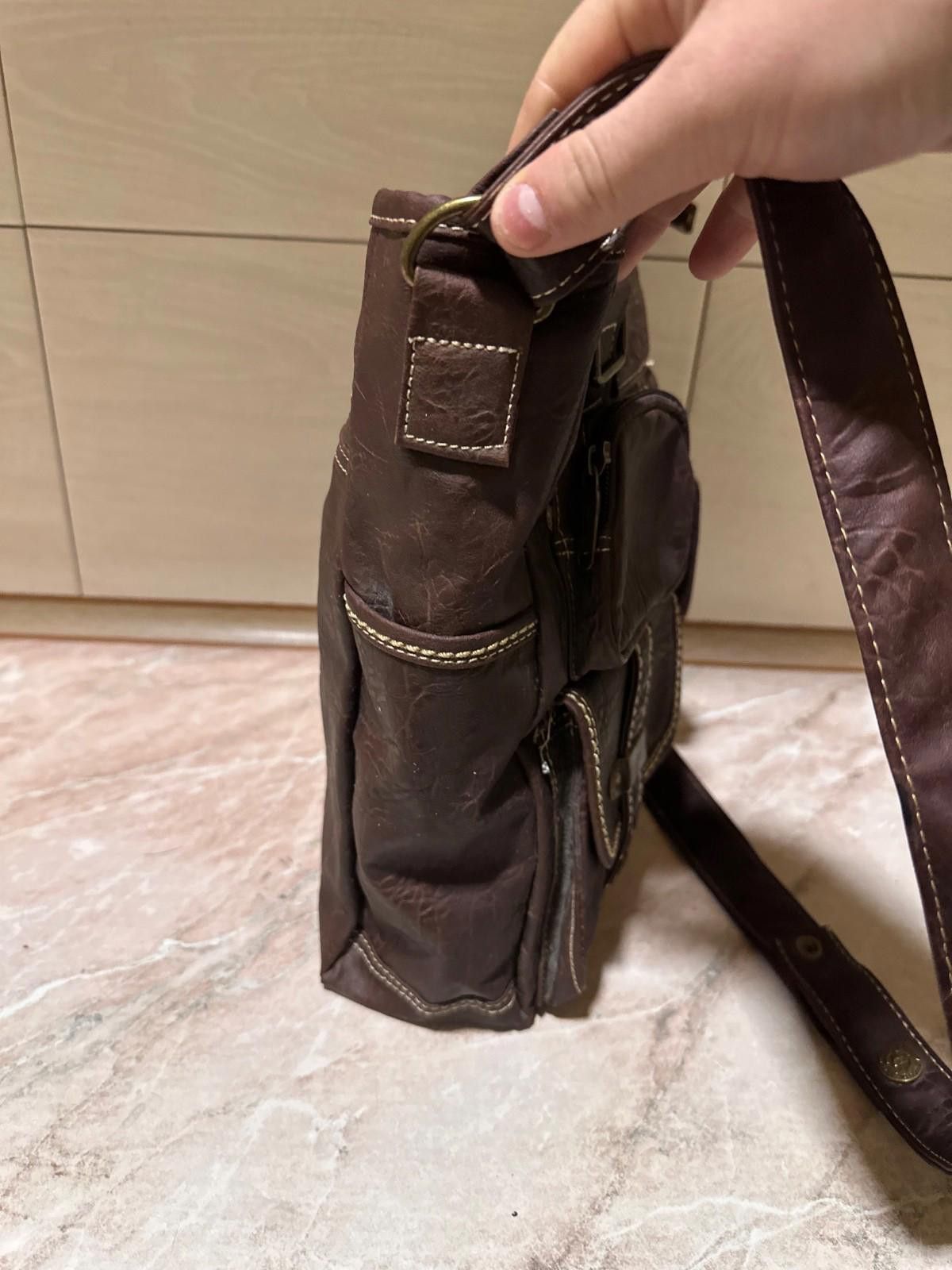 Diesel Y2K Diesel Bag Faux Leather Patchwork Techwear Utility Bag Size ONE SIZE - 9 Thumbnail