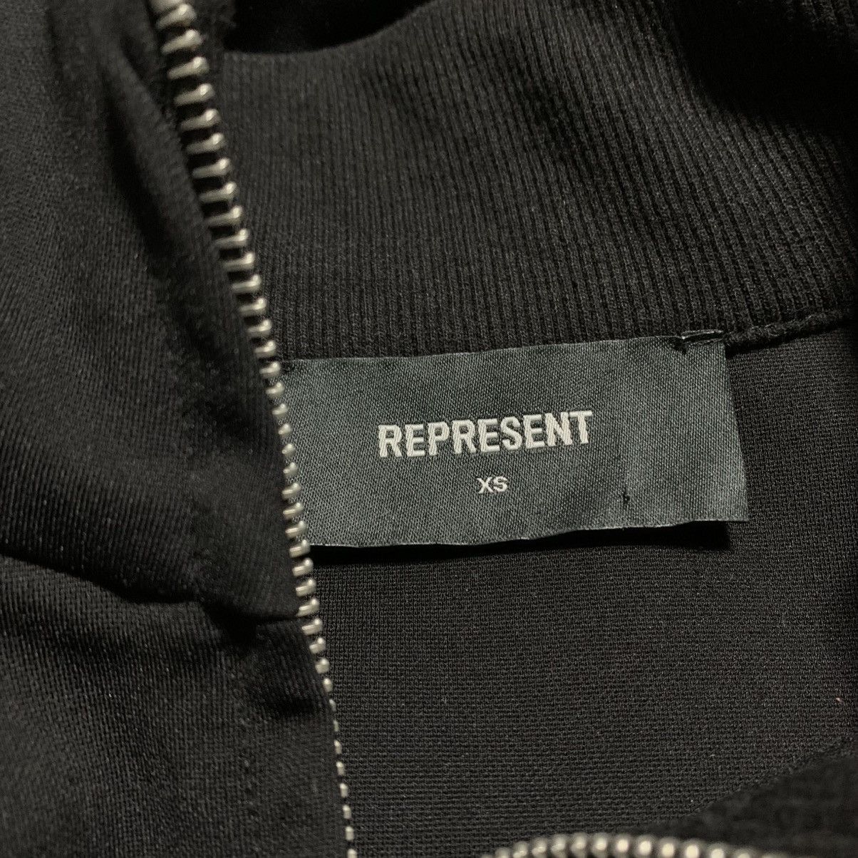 Represent Clo. Represent XS Initial Tracksuit Jacket Black Track Top Size US XS / EU 42 / 0 - 5 Thumbnail