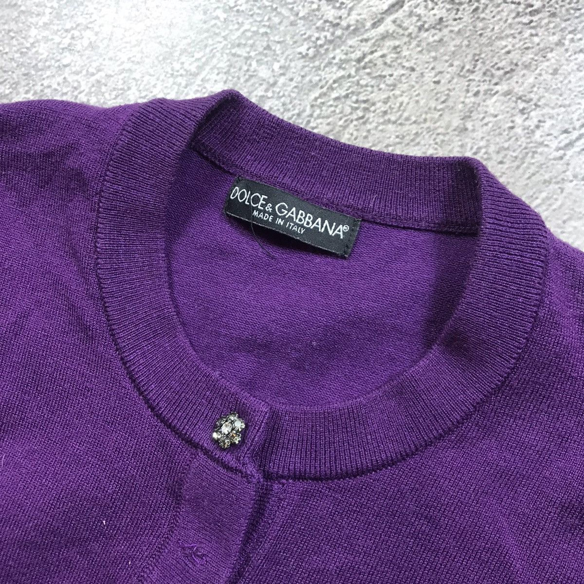 Vintage Vintage Dolce Gabbana Cardigan 90s Preppy Luxury Blokecore M Size M / US 6-8 / IT 42-44 - 5 Thumbnail