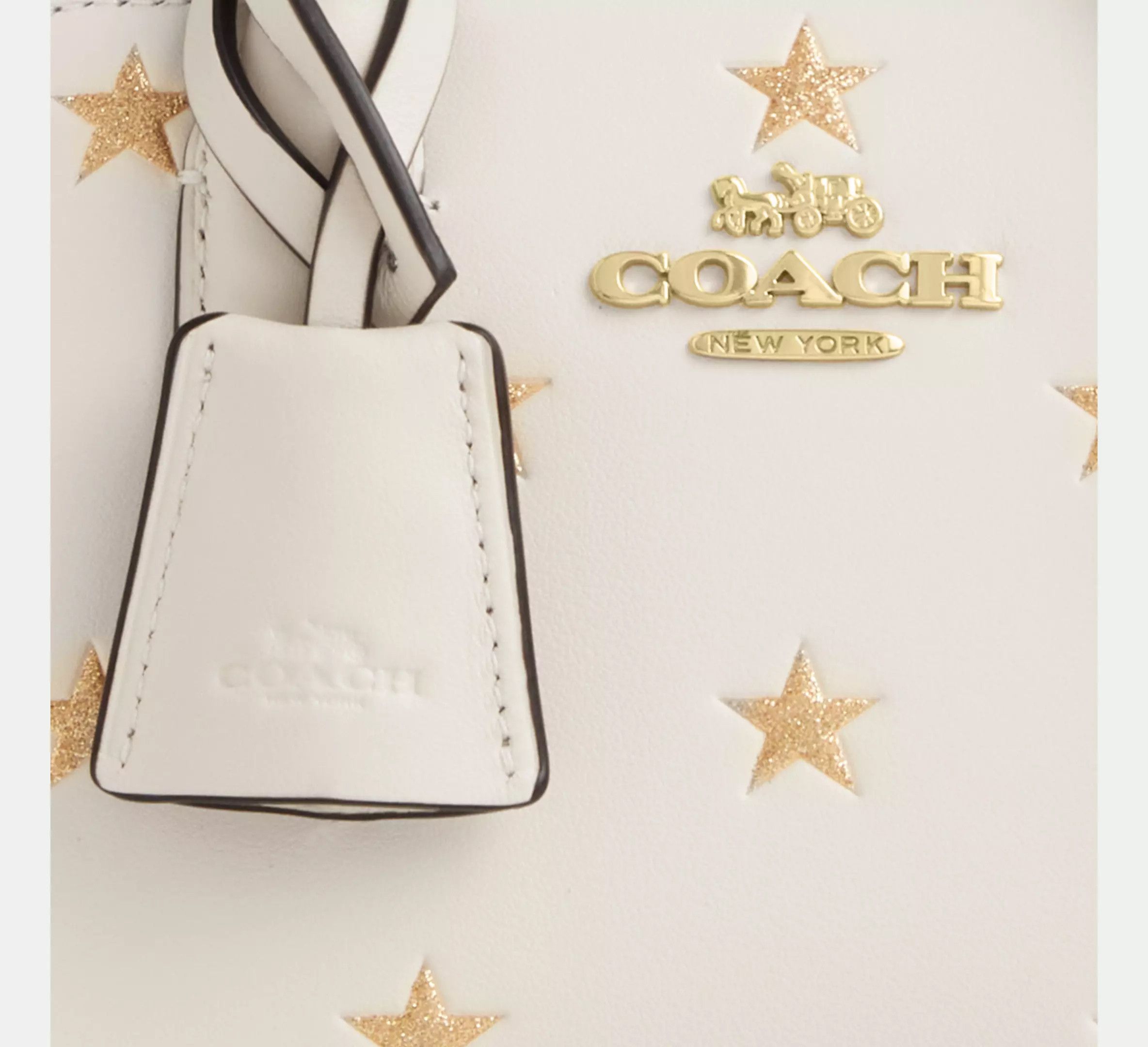 Coach Andrea Mini Carryall Bag With Star Print CW306 Size ONE SIZE - 11 Thumbnail