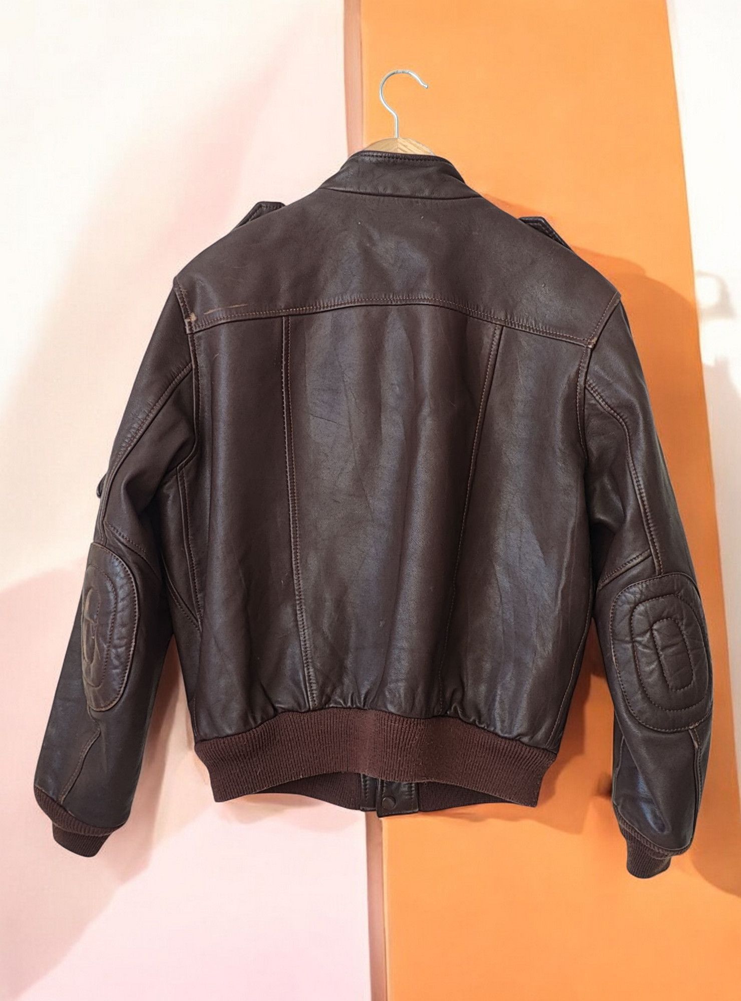 Hein Gericke Hein Gericke Vintage 90s Leather Moto Biker Jacket RARE Size US M / EU 48-50 / 2 - 2 Thumbnail