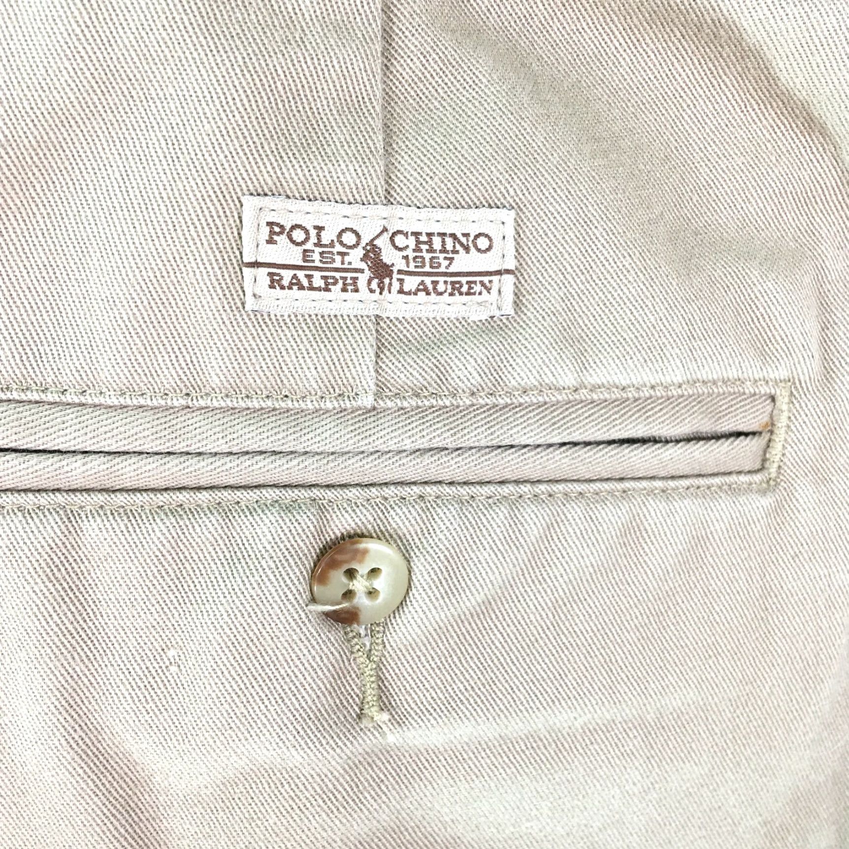 Polo Ralph Lauren Polo Ralph Lauren Men's Dress Pants Tan Regular Fit Size 42x30 Straight Pleated Casual 90s Size US XL / EU 56 / 4 - 5 Thumbnail
