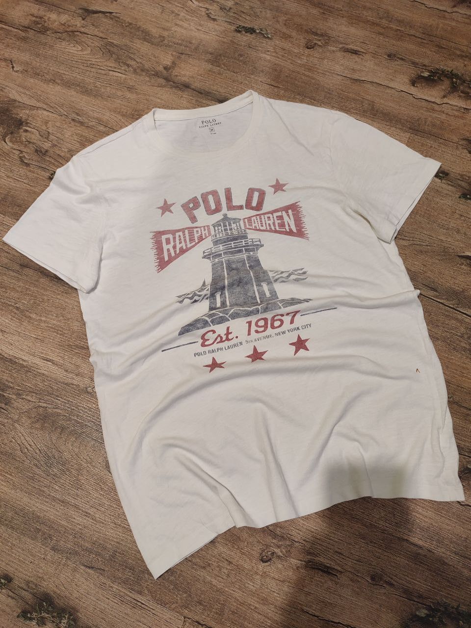 Polo Ralph Lauren Polo Ralph Lauren lighthouse white T- shirt M size Size US M / EU 48-50 / 2 - 2 Thumbnail