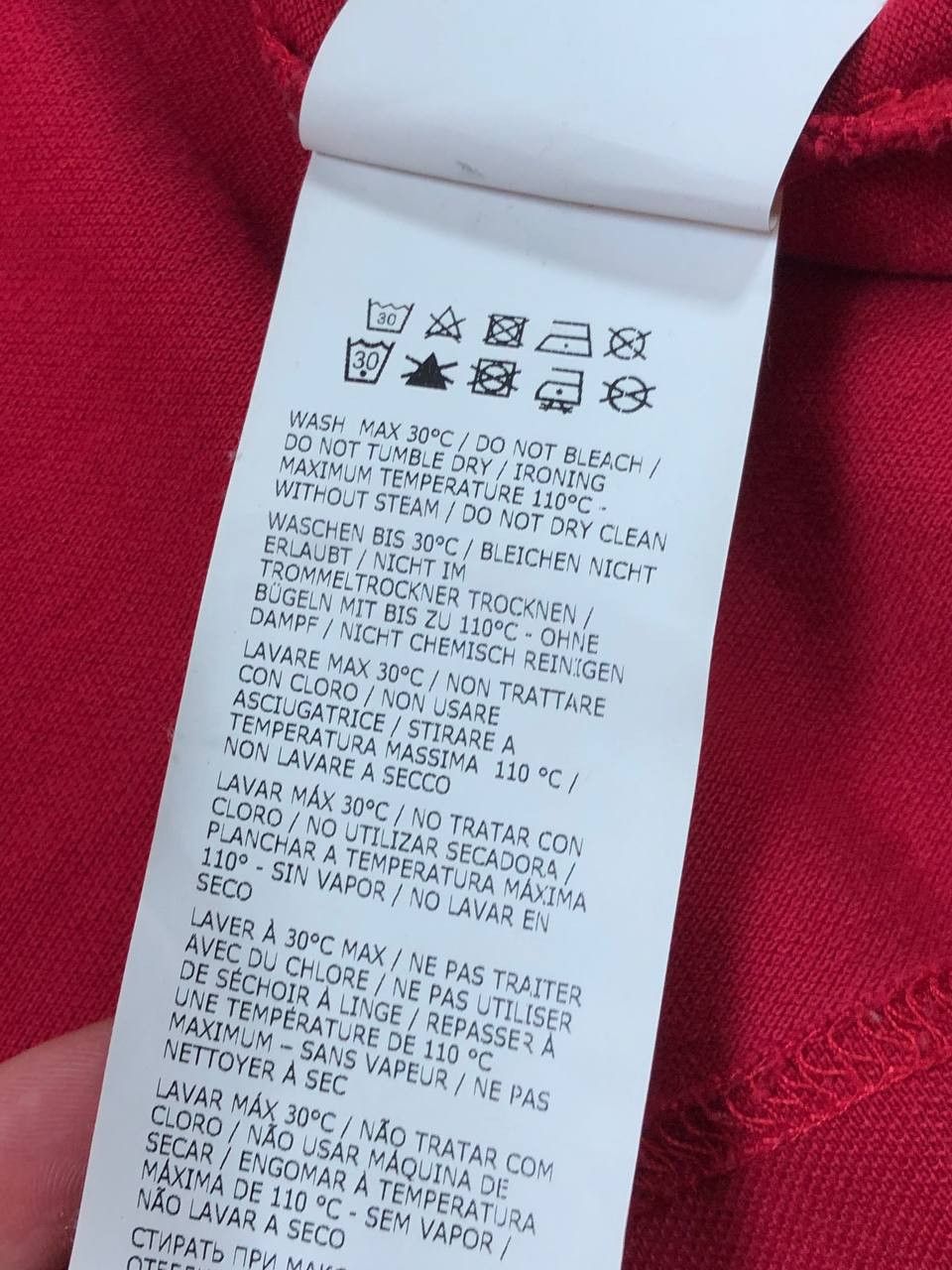 Belstaff Streetwear Polo Belstaff red logo T-Shirt Y2K Vintage Size US M / EU 48-50 / 2 - 5 Thumbnail