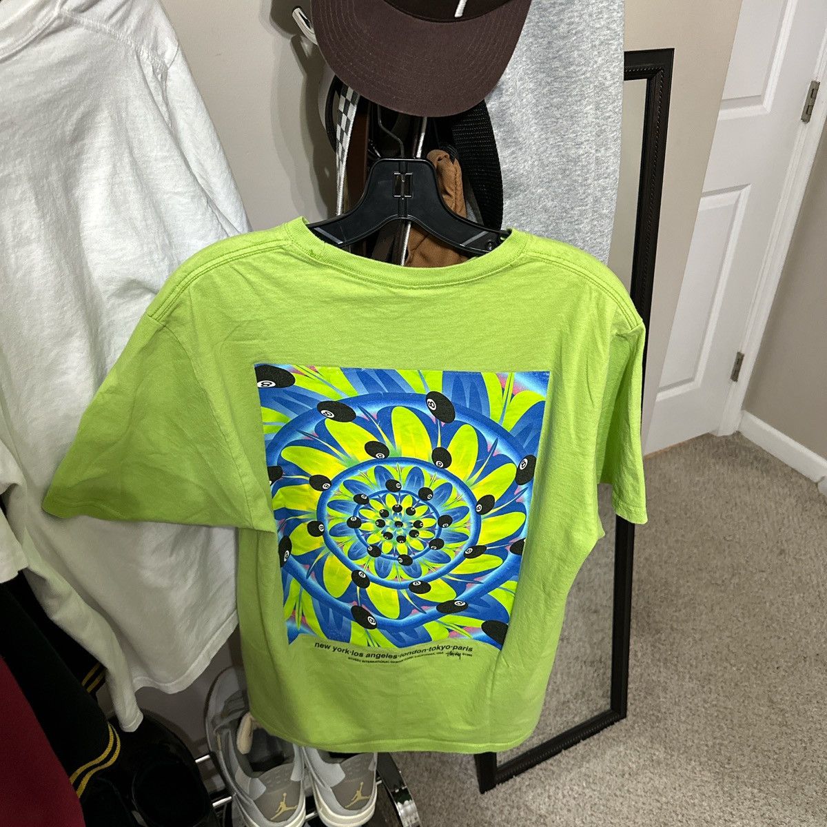 Stussy Stussy floral design of 🎱 Size US M / EU 48-50 / 2 - 2 Thumbnail
