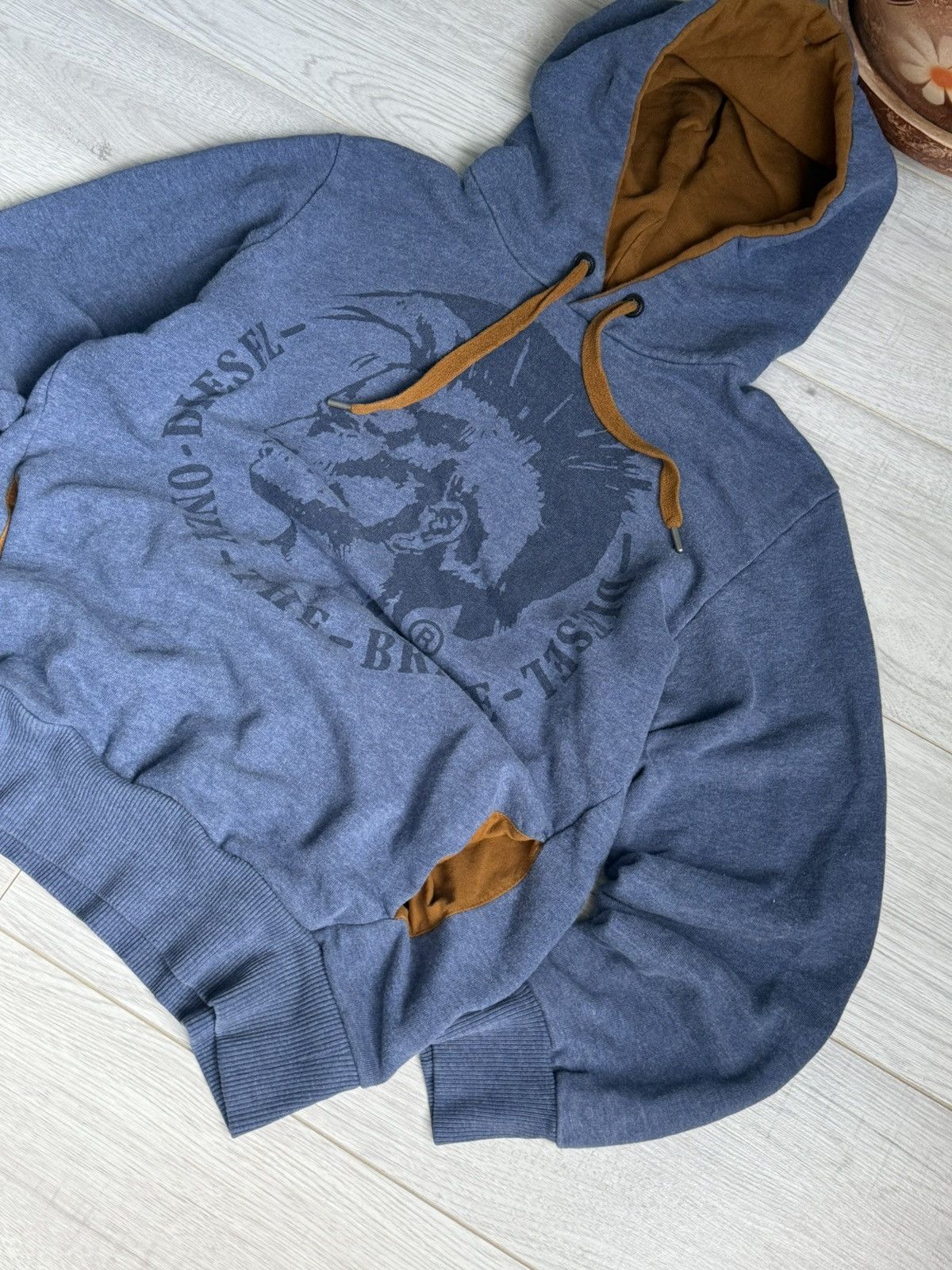 Diesel × Vintage Vintage diesel logo hoodie Size US S / EU 44-46 / 1 - 2 Thumbnail