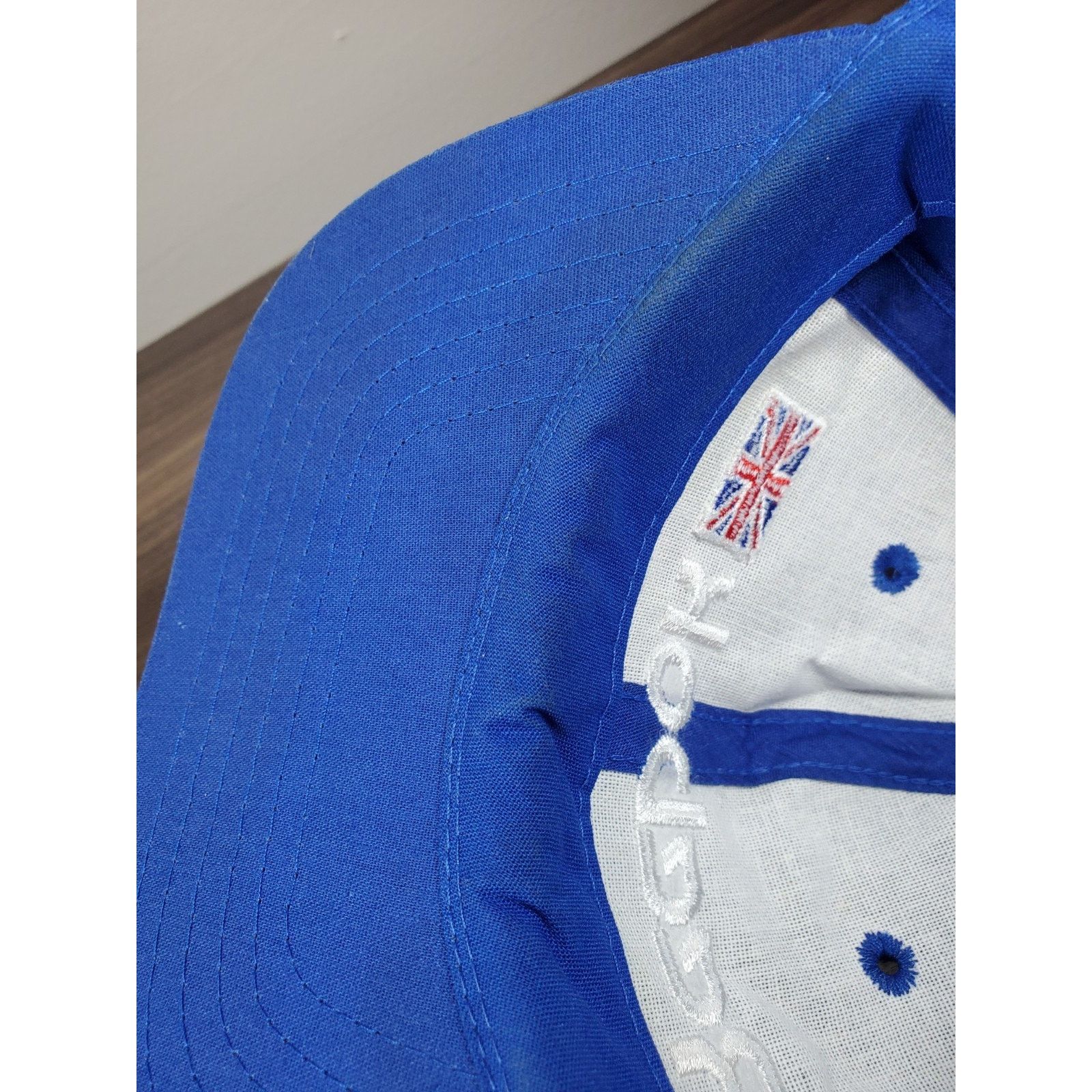 Reebok × Vintage Vintage REEBOK Hat Blue Slide Adjustable Baseball Cap 90s Size ONE SIZE - 13 Thumbnail
