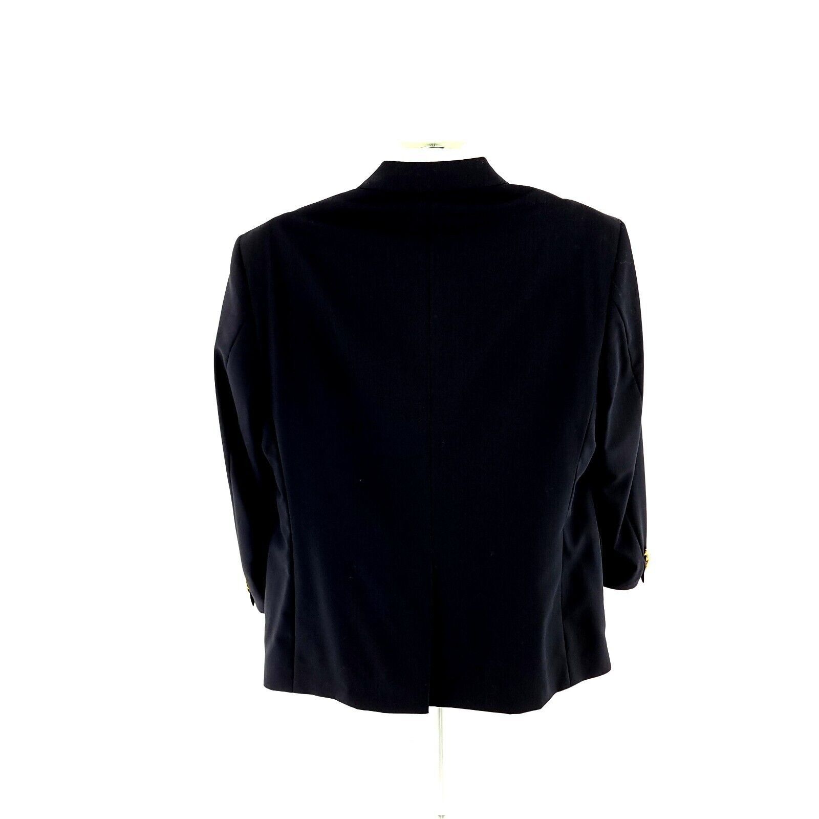 Jos. A. Bank Jos A Bank James Wool Navy Blue 2 Gold Button Blazer 42R Or Size 42R - 7 Thumbnail