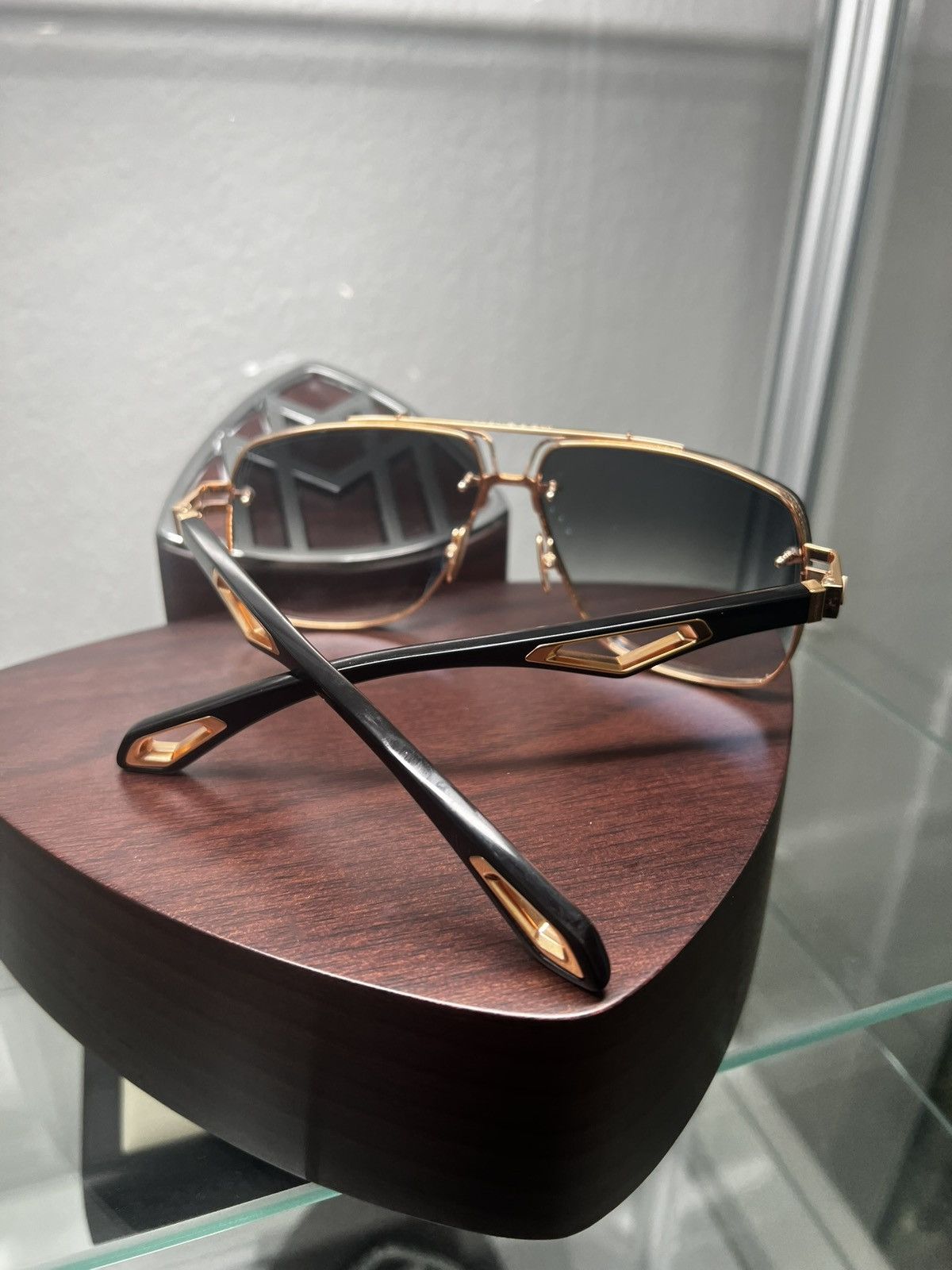 MAYBACH Eyewear Maybach The King II Sunglasses Size ONE SIZE - 5 Thumbnail