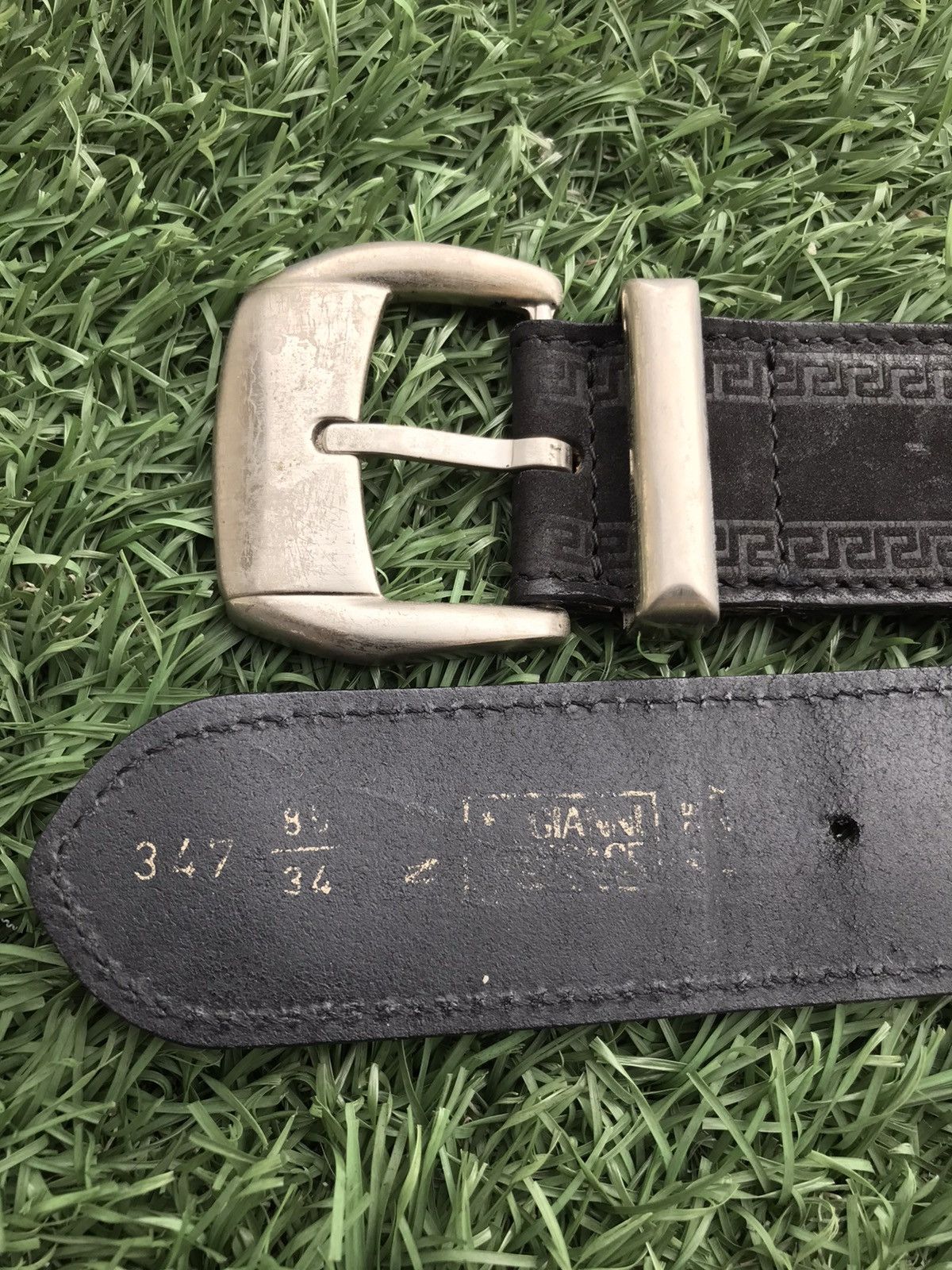 Versace Gianni Versace Medusa Vintage Belt Size 32 - 6 Thumbnail