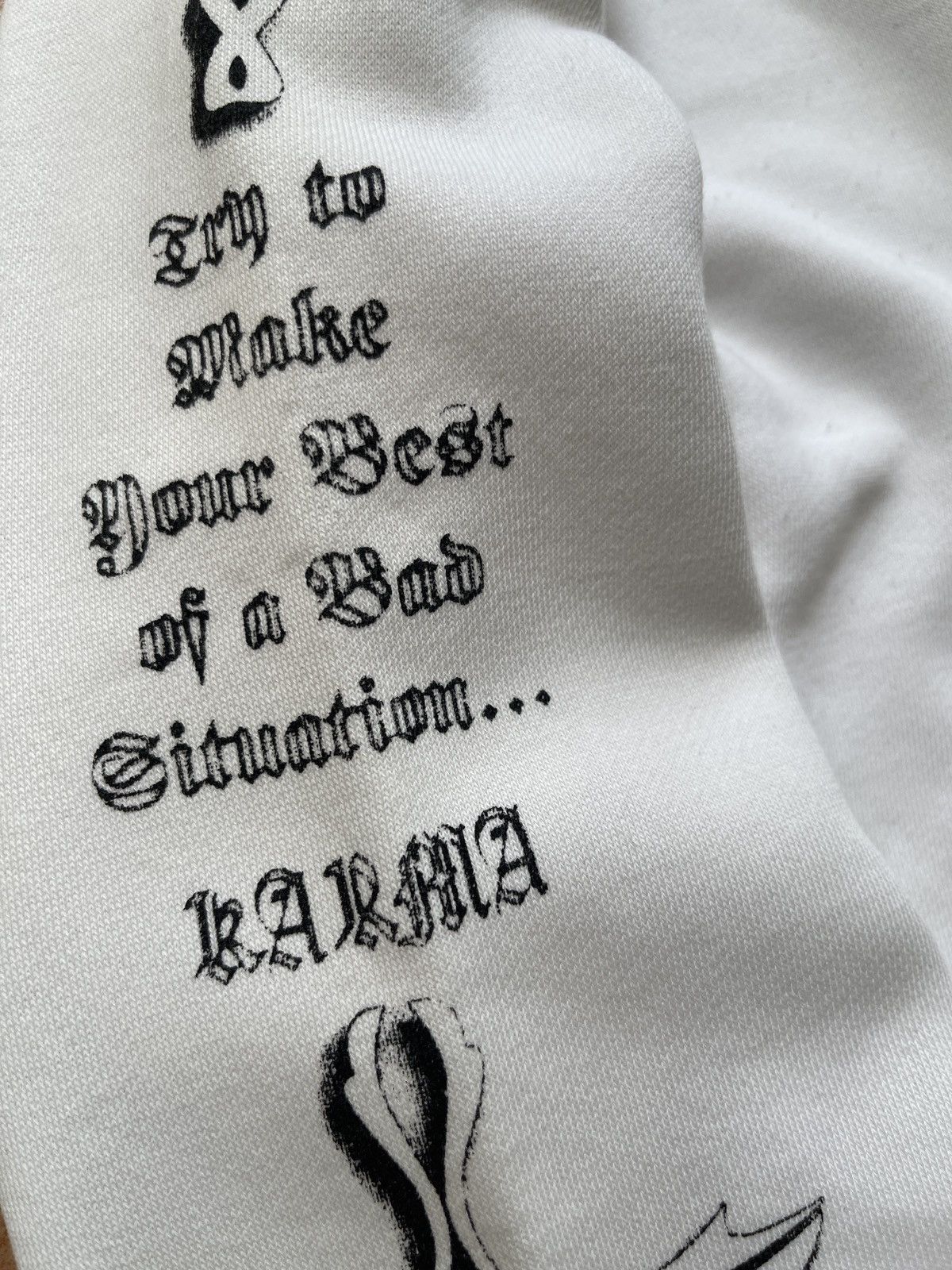 Japanese Brand Vintage KARMA Crewneck Skates Sweatshirts Size US M / EU 48-50 / 2 - 6 Thumbnail