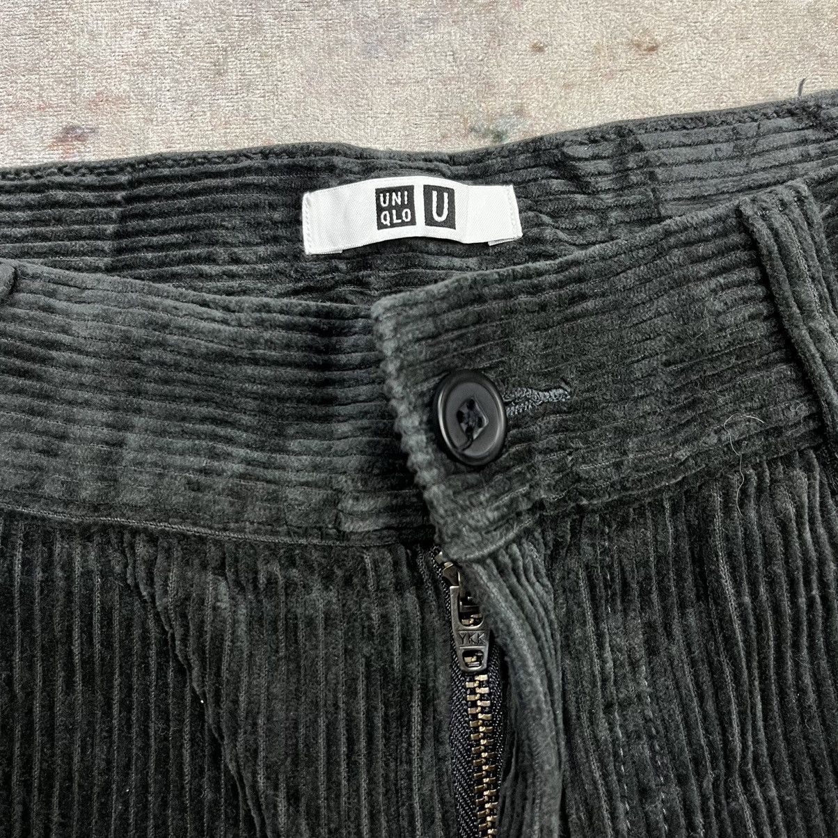 Uniqlo Uniqlo U corduroy baggy pants grey Size US 30 / EU 46 - 5 Thumbnail