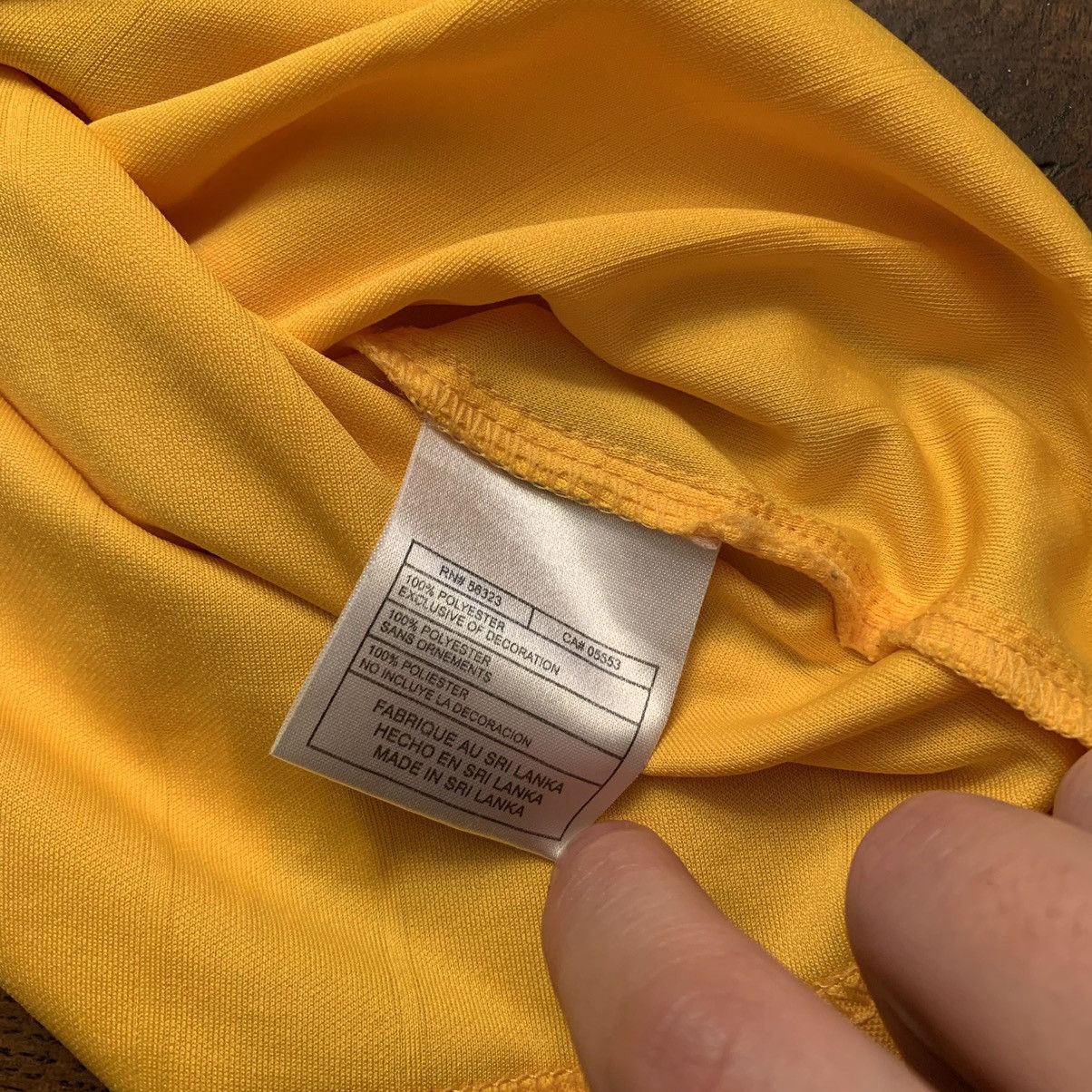Nike Vintage Nike Blank Jersey Shirt Size US L / EU 52-54 / 3 - 3 Thumbnail