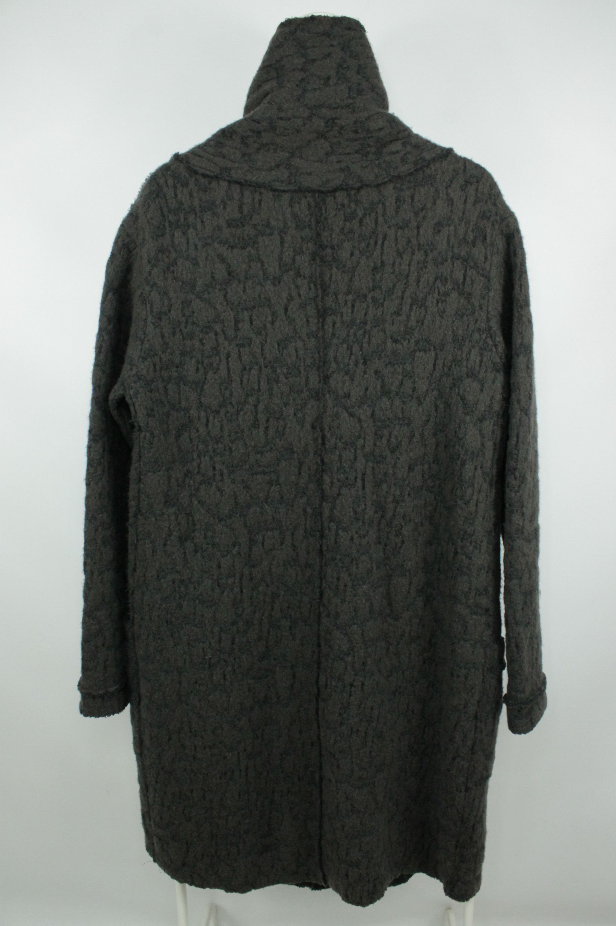 Transit Transit Par-Such Wool Mohair Blend Lagenlook Coat Size L / US 10 / IT 46 - 8 Thumbnail