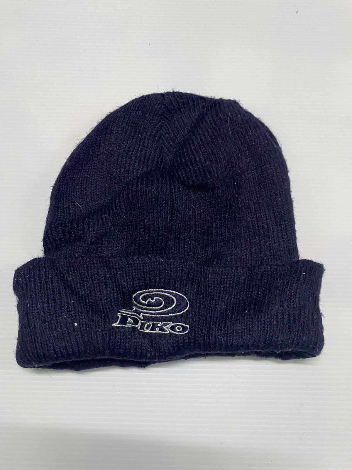 Japanese Brand Piko Embroidery Beanie Hat Size ONE SIZE - 1 Thumbnail