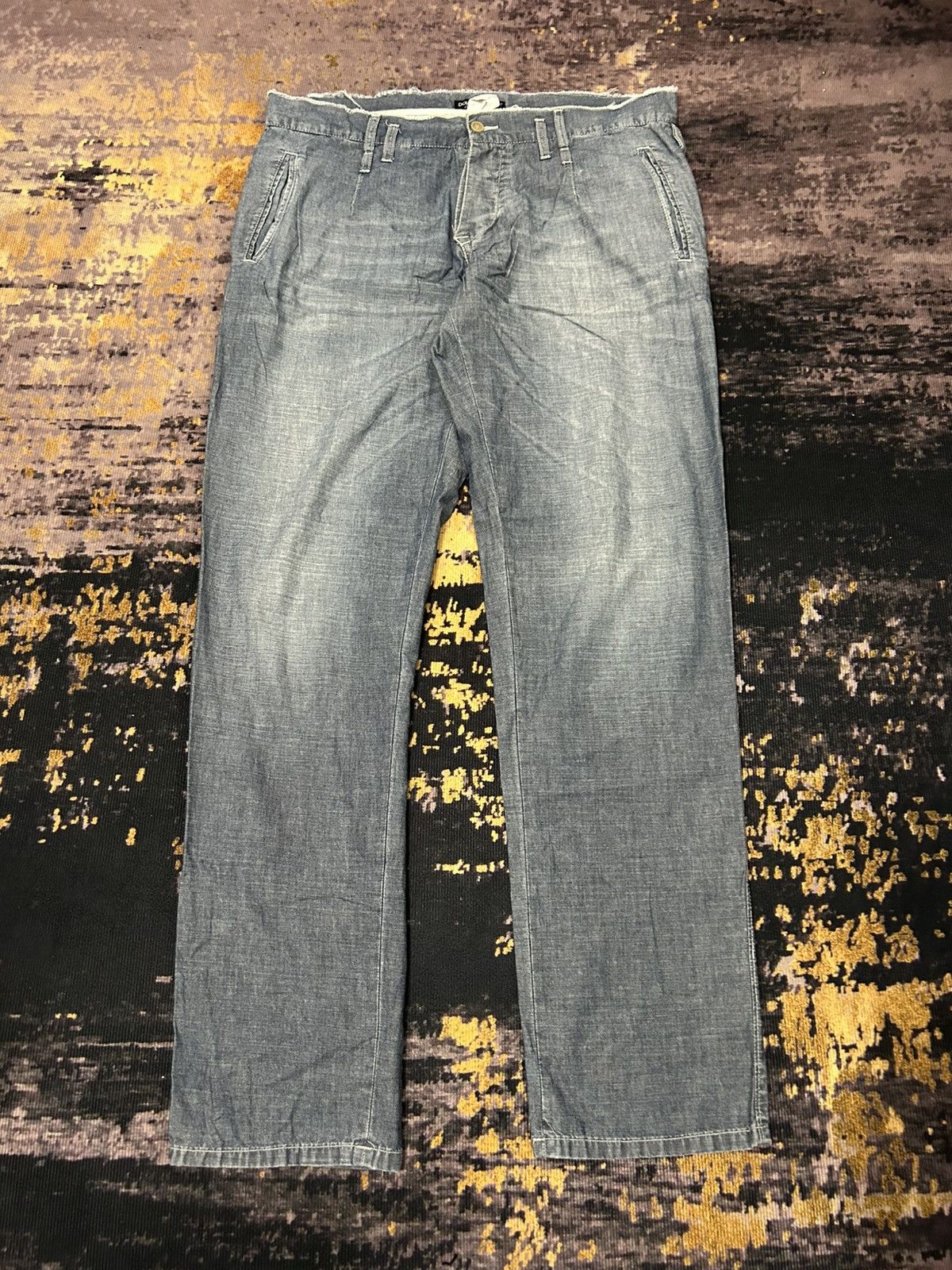 Dolce & Gabbana Dolce & Gabbana Wash Pants Size US 36 / EU 52 - 4 Thumbnail