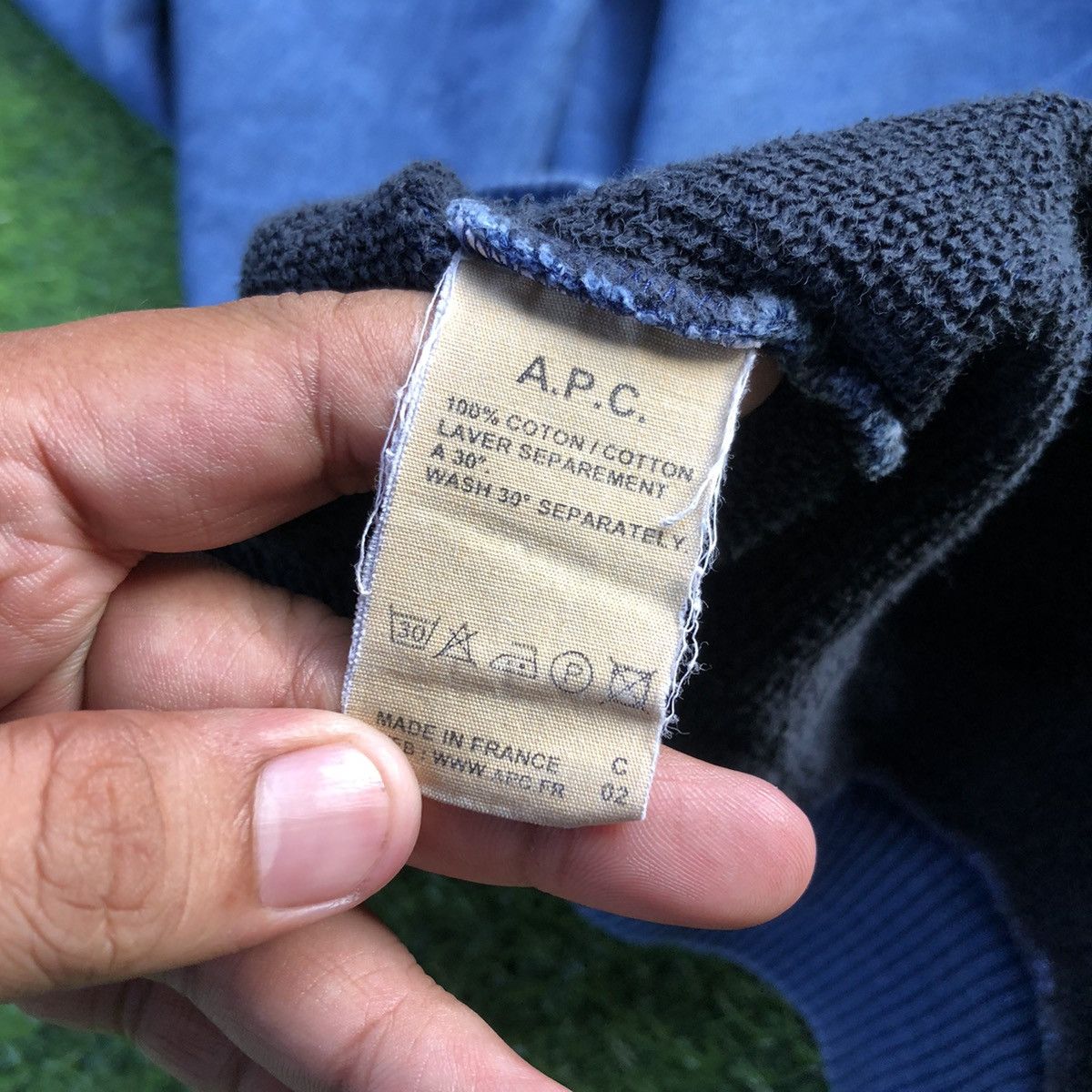 A.P.C. A.P.C Pullover Hoodie Size US XL / EU 56 / 4 - 10 Thumbnail
