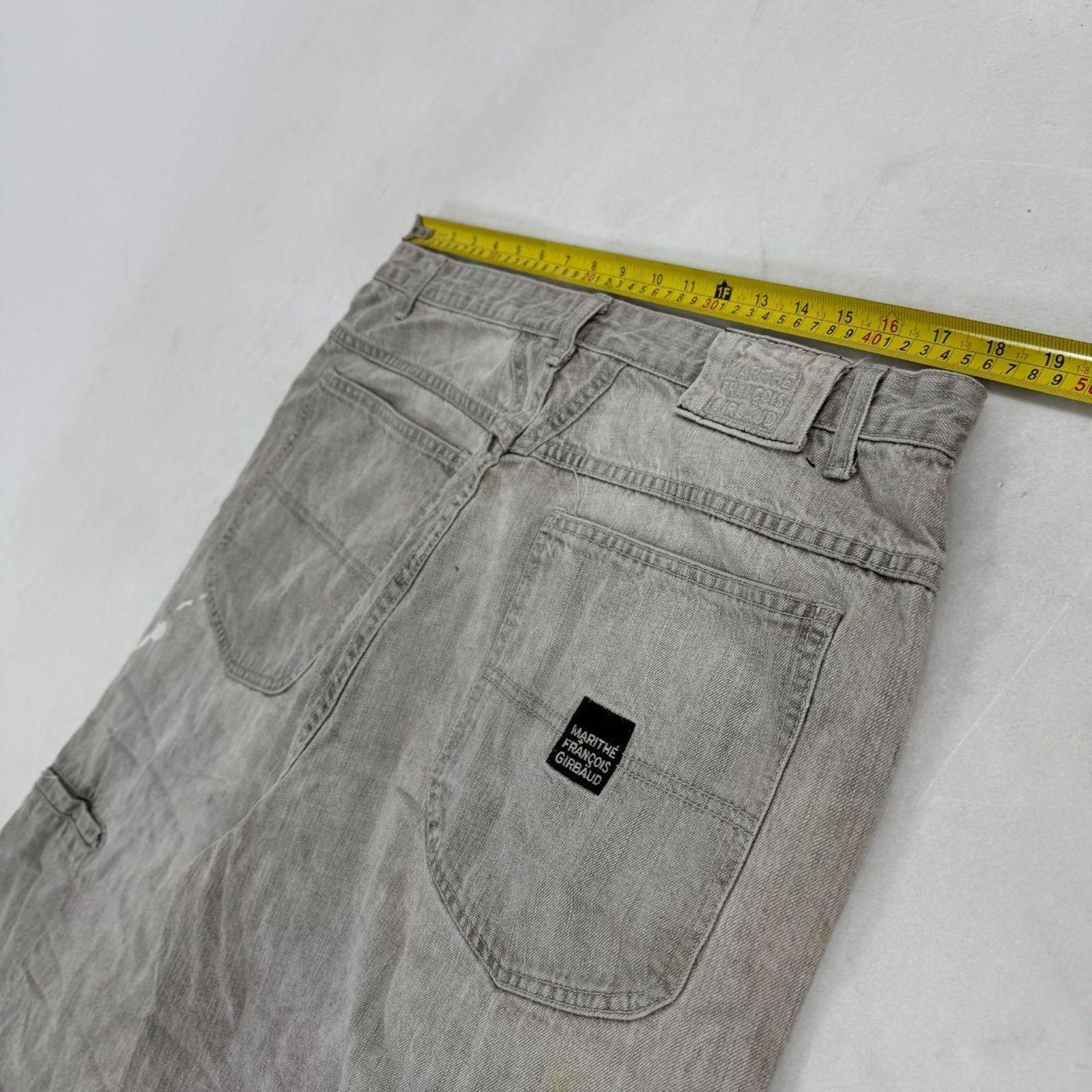 Japanese Brand × Marithe + Francois Girbaud × Vintage Vintage y2k marithe francois girbaud baggy wide leg jeans Size US 36 / EU 52 - 5 Thumbnail