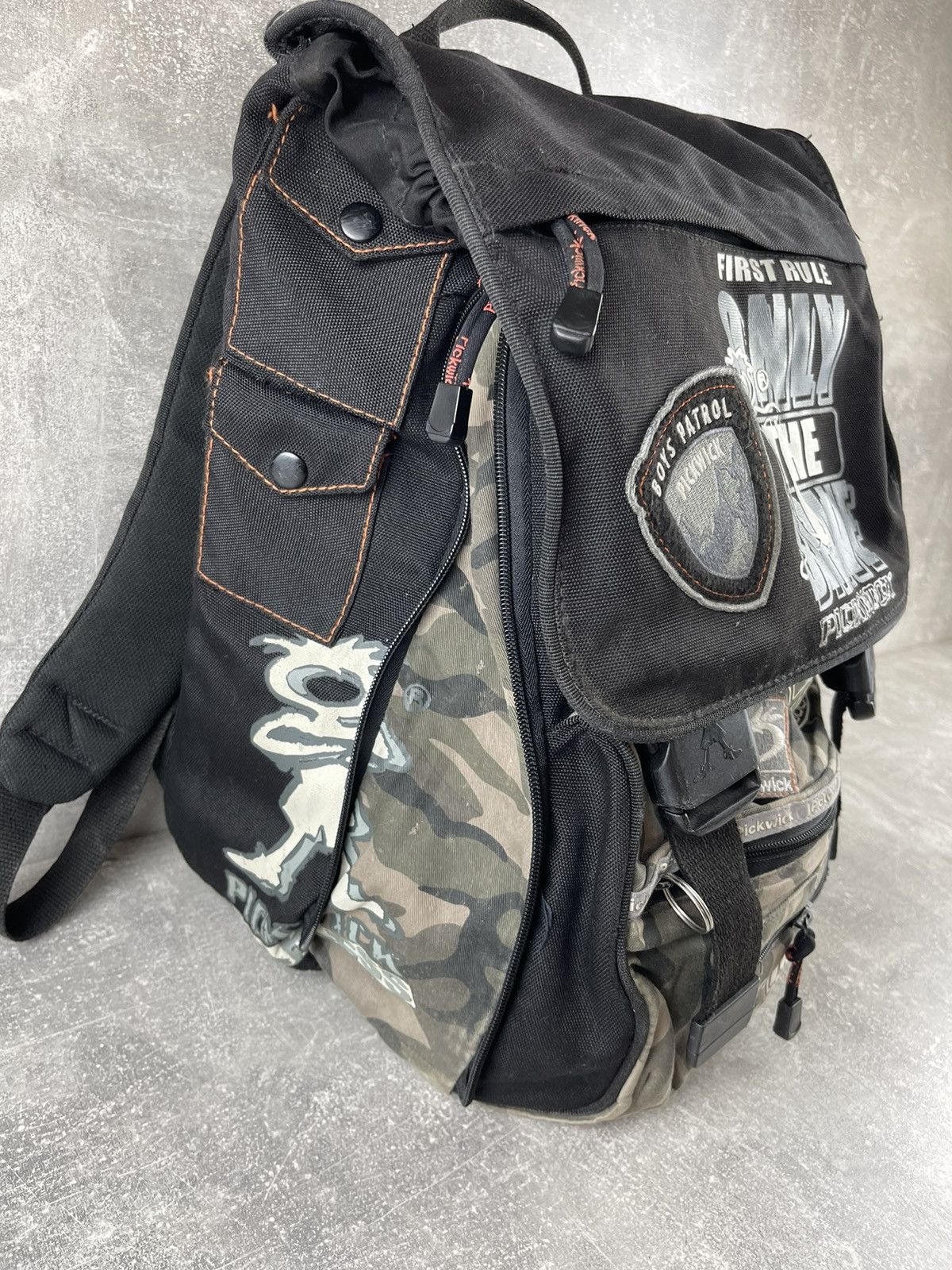 Other Pickwick Colour Group Boys Patrol Backpack Camo Utility Bag Size ONE SIZE - 5 Thumbnail