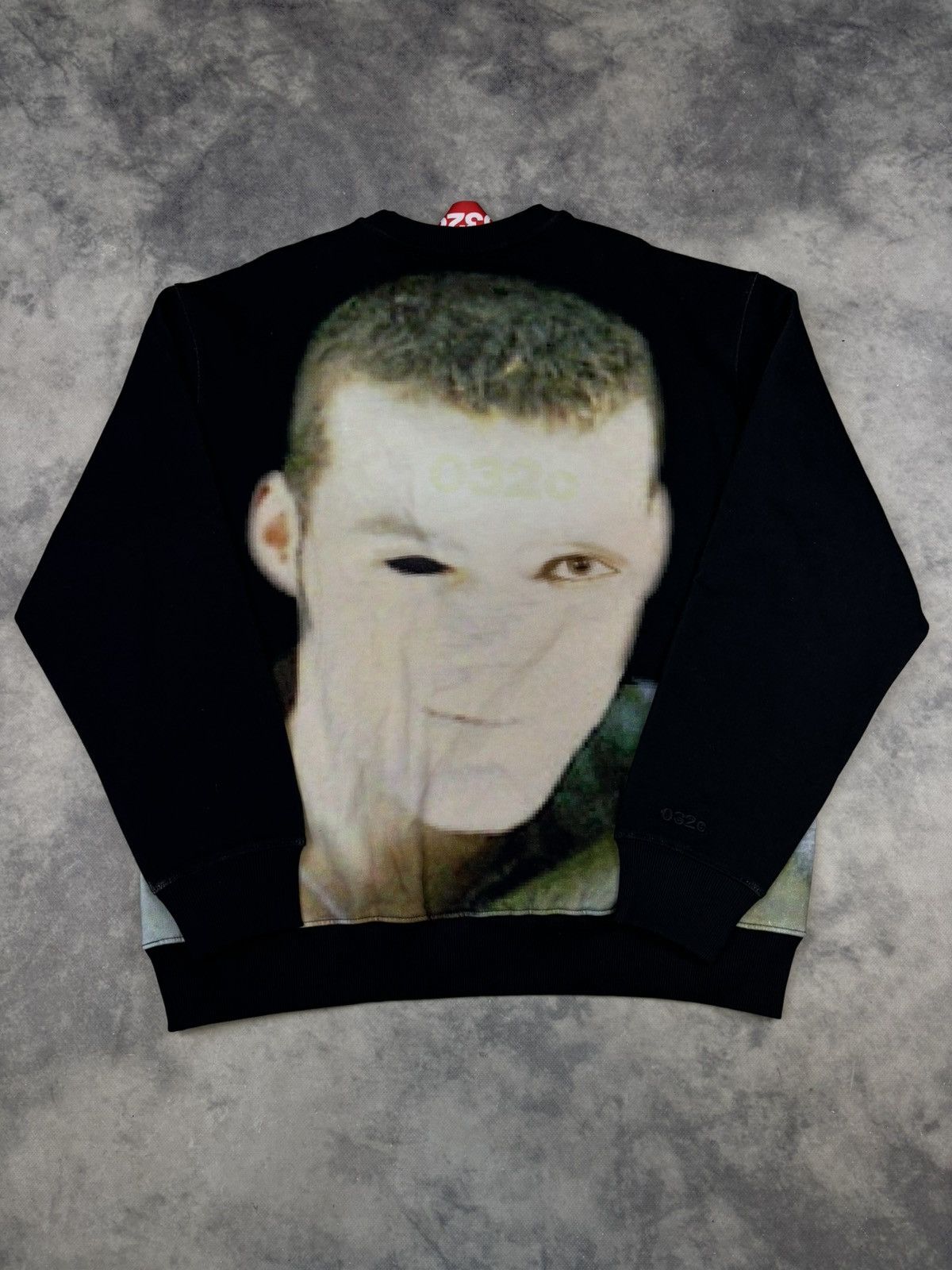032c × Japanese Brand 032C Rare Face Sweatshirt Designer All over print y2k grail Size US XL / EU 56 / 4 - 2 Thumbnail