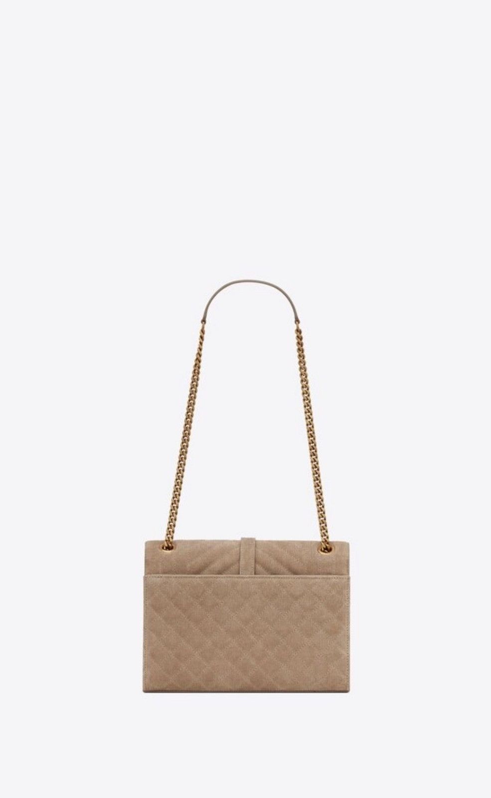 Saint Laurent Paris o1b1hav110724 Size: OS / Envelope Medium Chain Bag in Beige Size ONE SIZE - 2 Thumbnail