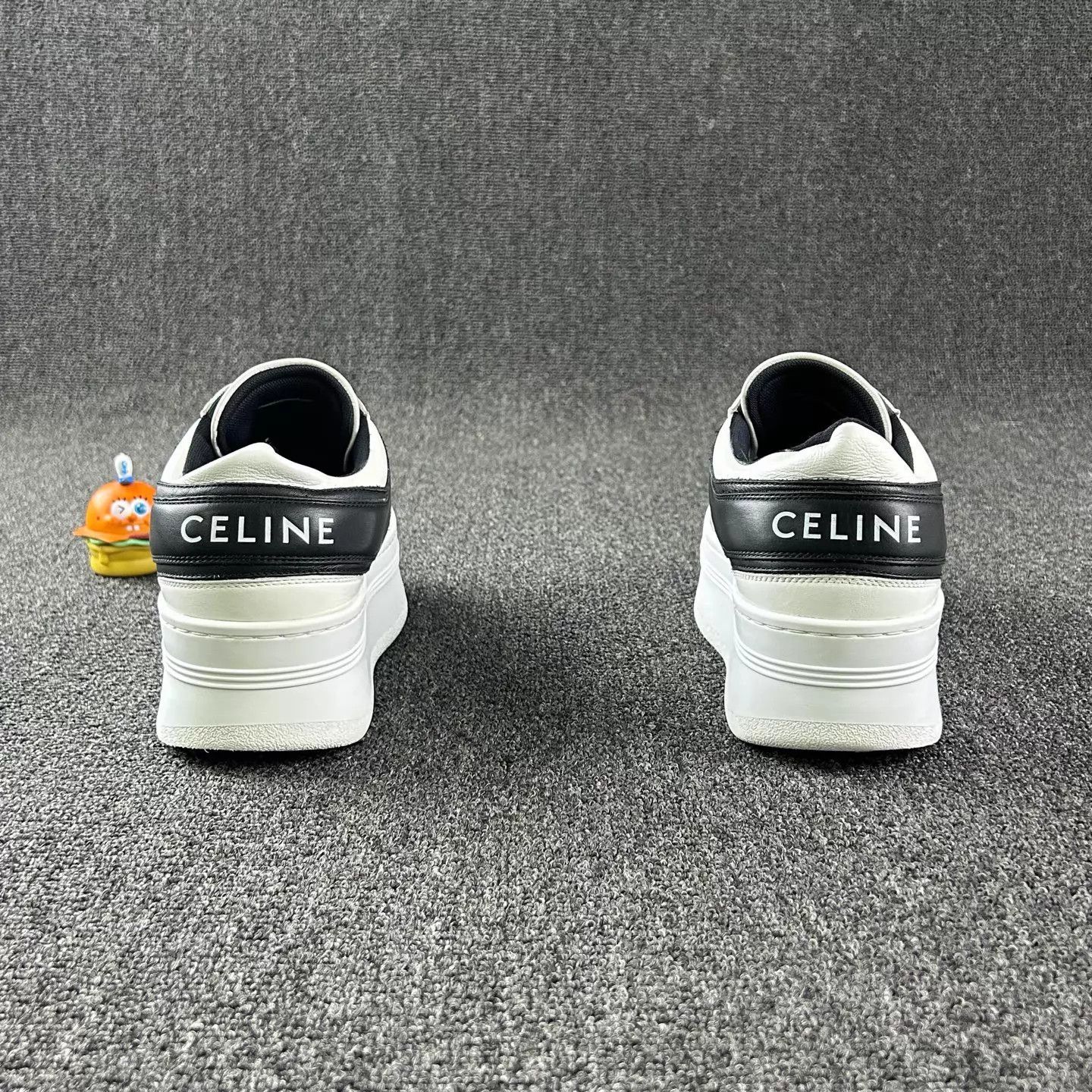 Celine Celine Black White Colorblock Platform Sneakers Size US 6.5 / IT 36.5 - 5 Thumbnail
