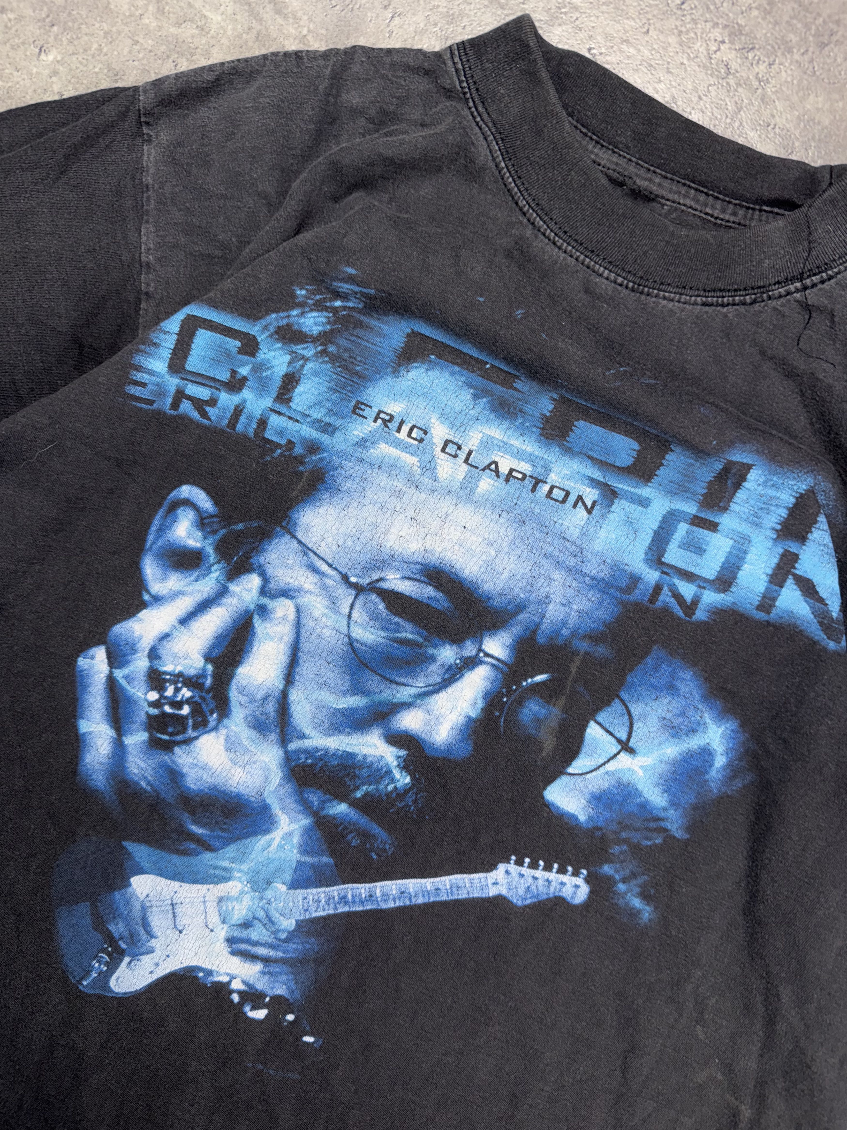Vintage Eric Clapton 90s vintage boxy swag tee Size US L / EU 52-54 / 3 - 3 Thumbnail