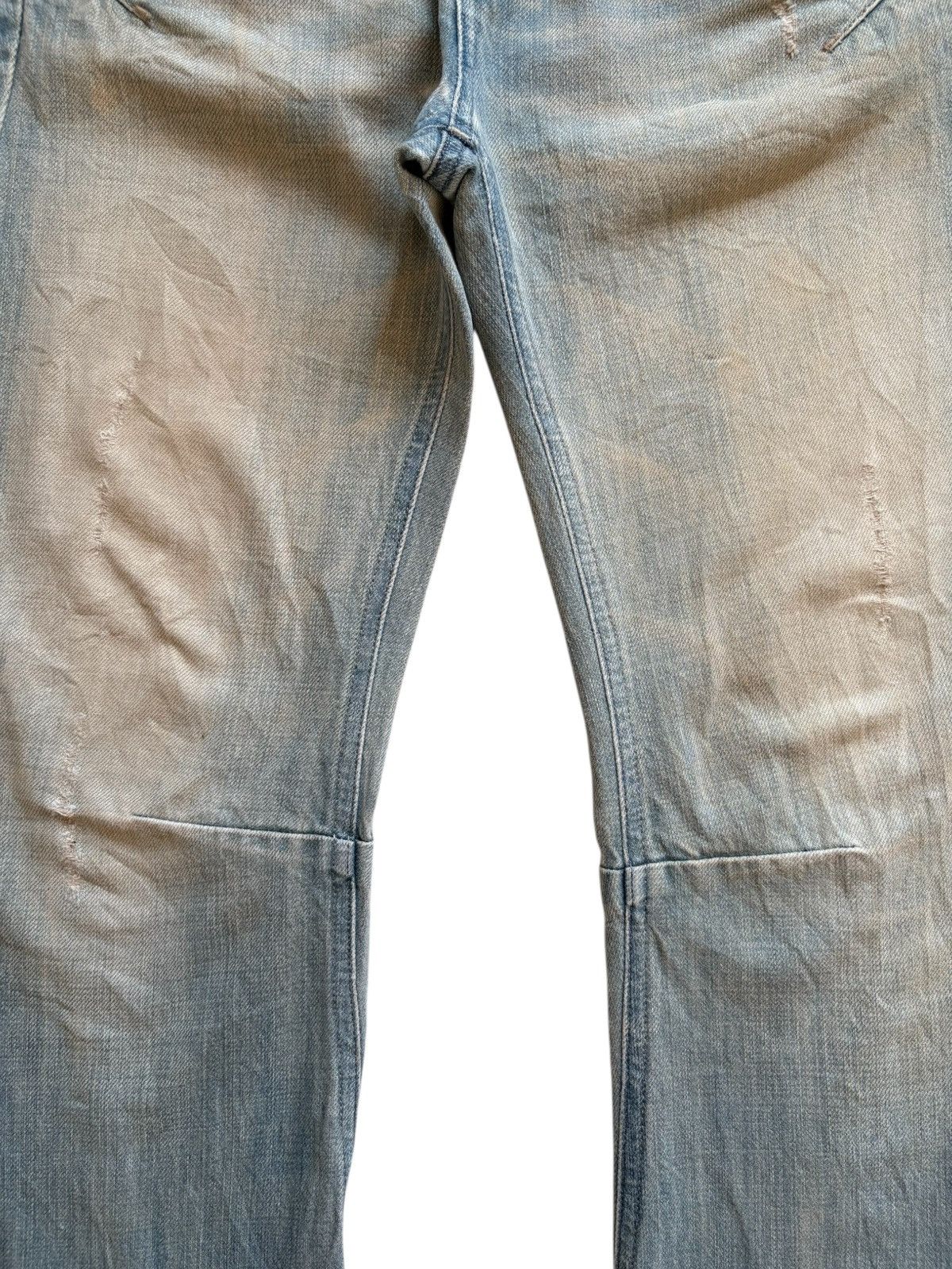 Diesel Vintage Diesel Fayza Mud Wash Curved Leg Jeans Size US 31 - 5 Thumbnail
