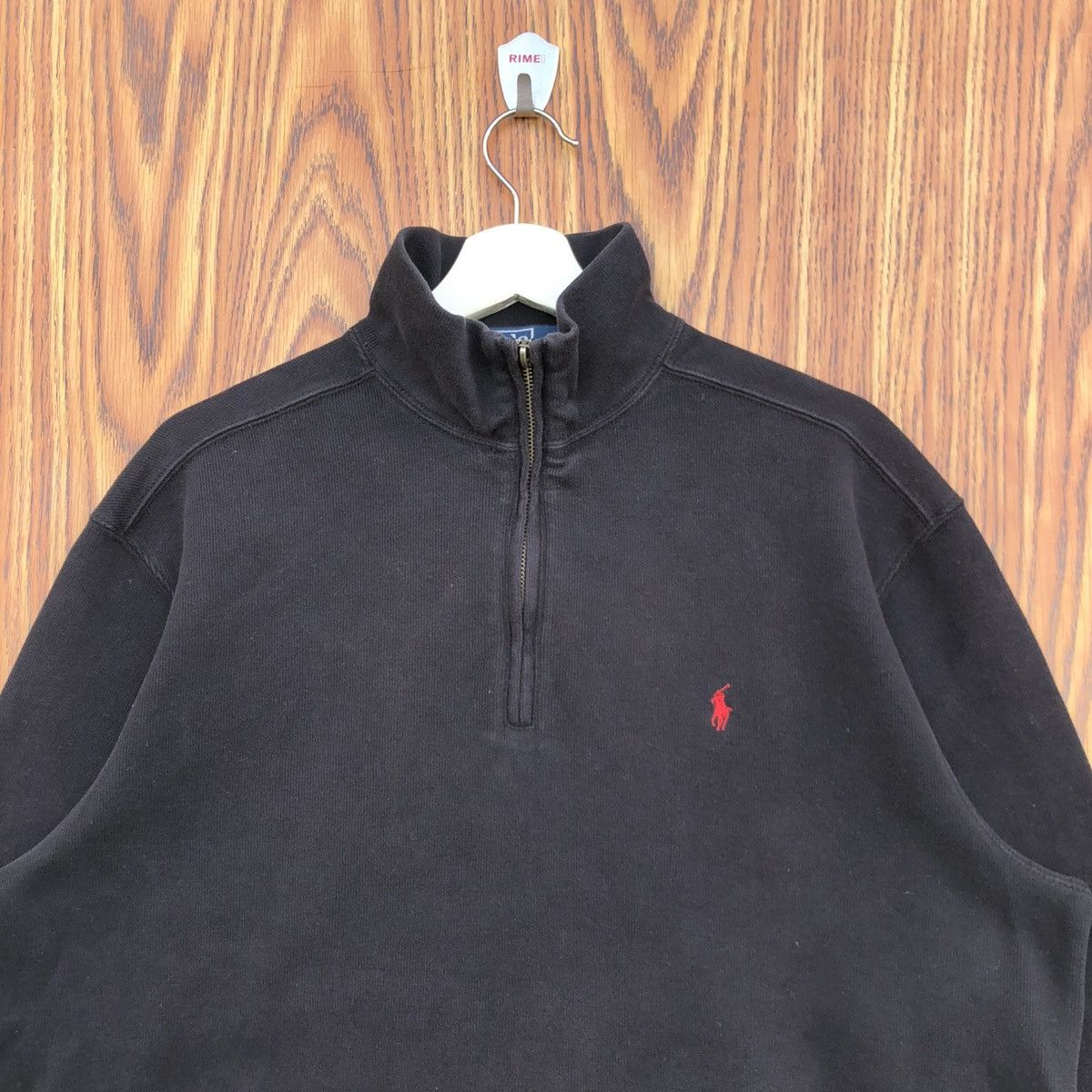 Polo Ralph Lauren Vintage Polo Ralph Lauren Half Zipper Sweatshirt Size US XL / EU 56 / 4 - 3 Thumbnail
