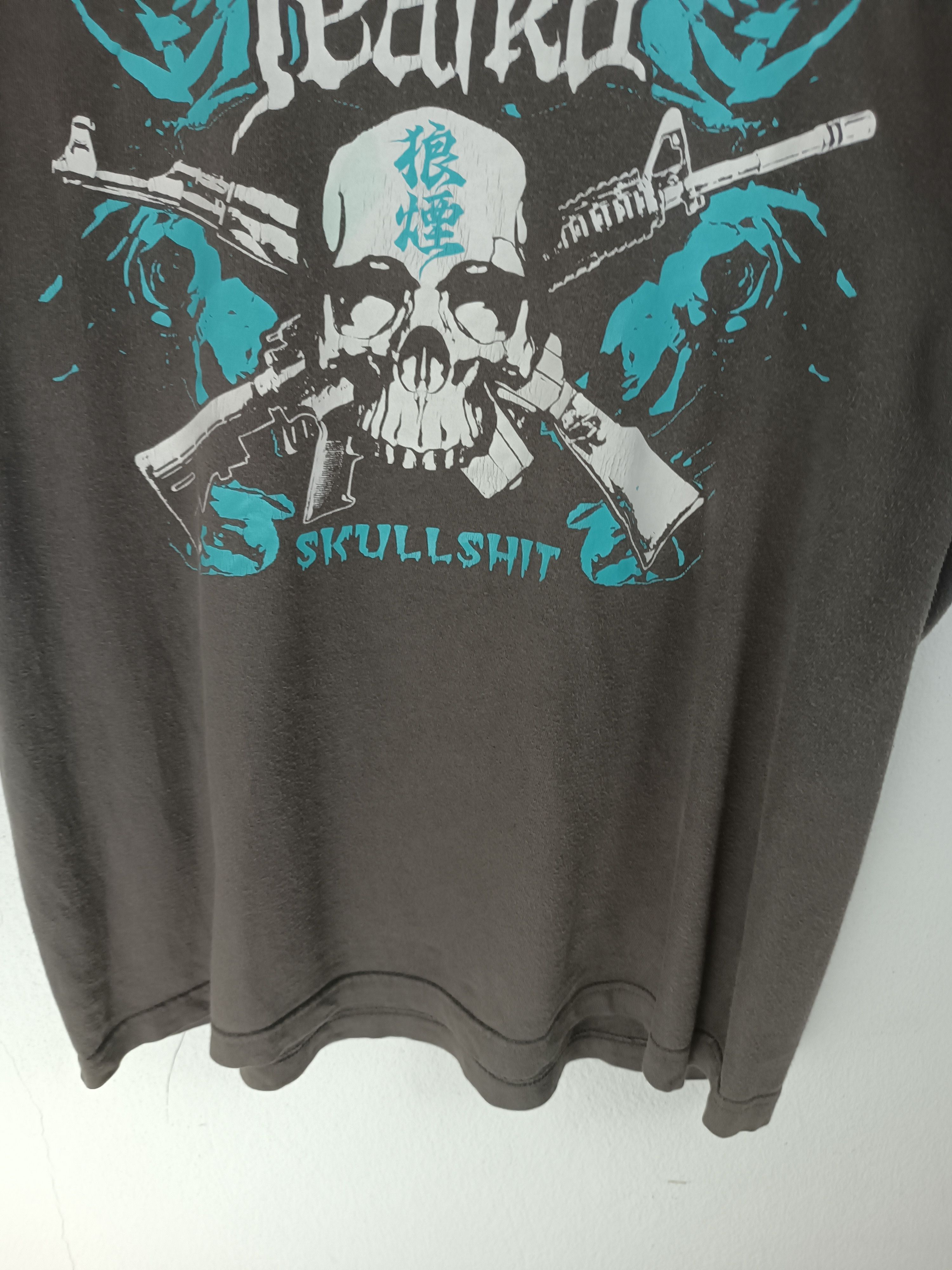 Band Tees THRASHED FADED VINTAGE JEALKB SKULLSHIT PUNK METAL GRUNGE Size US M / EU 48-50 / 2 - 7 Thumbnail