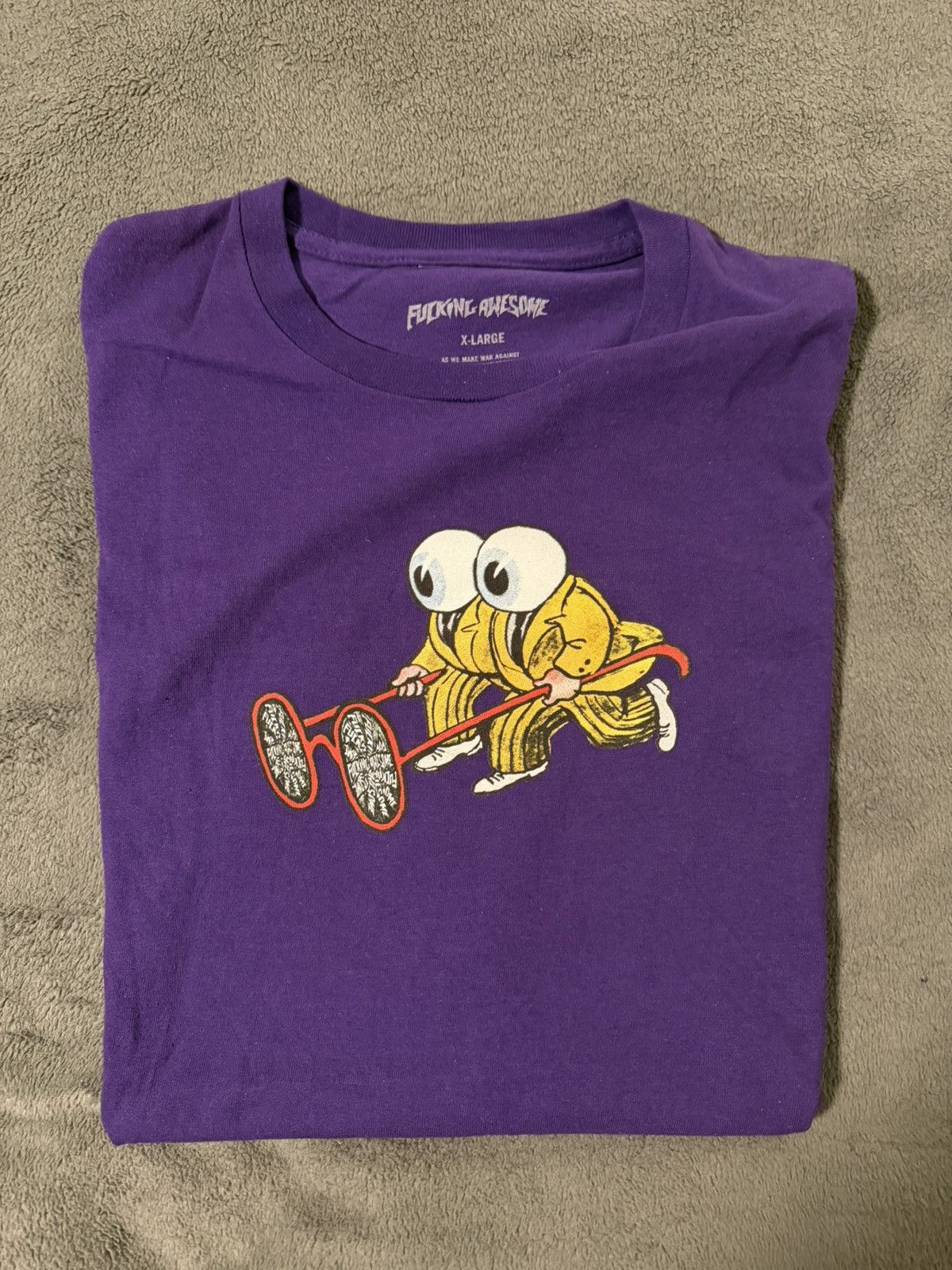 Fucking Awesome 🟣 Fucking Awesome Tee – XL – NEW / Deadstock Size US XL / EU 56 / 4 - 1 Thumbnail