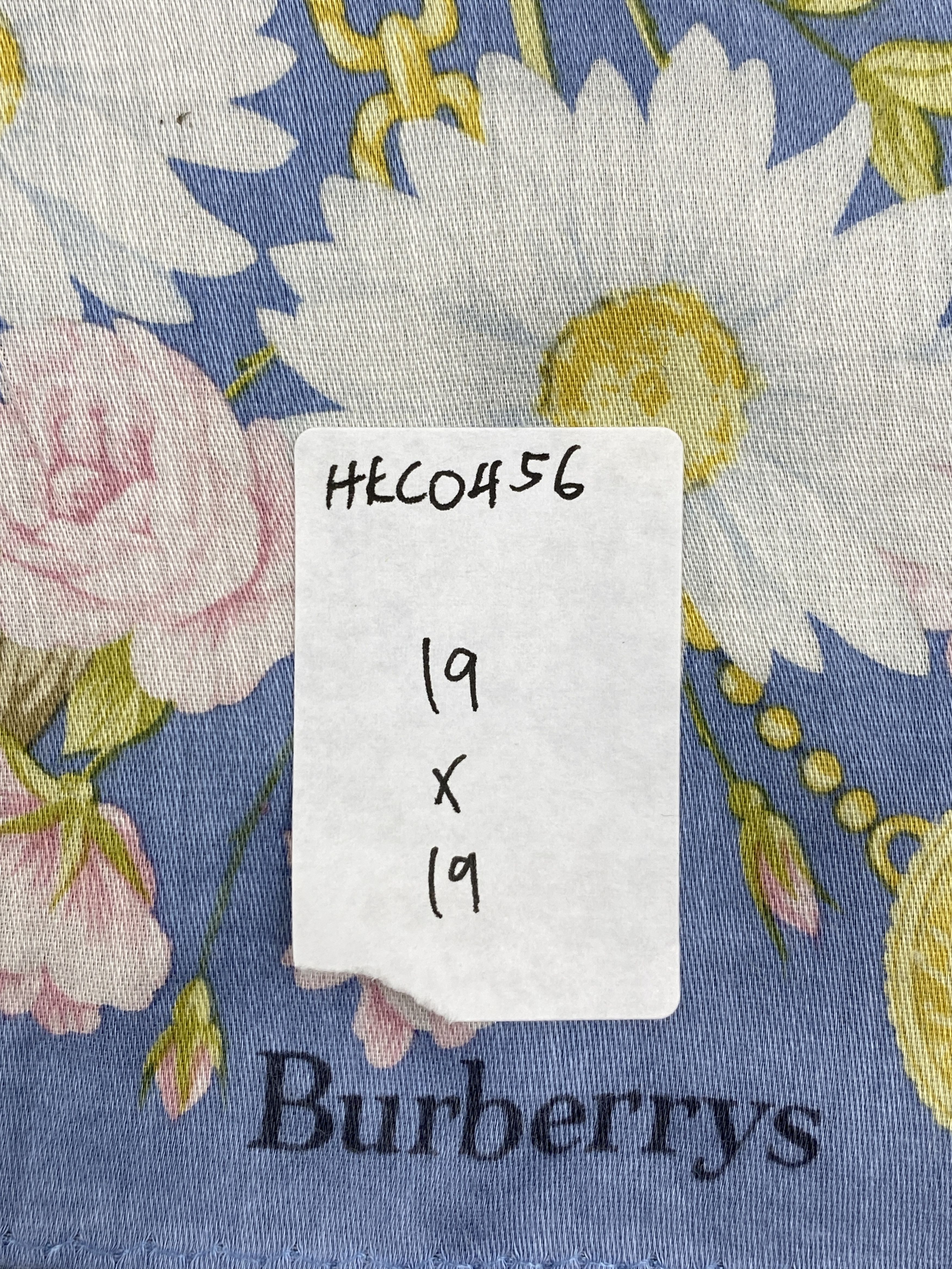 Burberry Burberry Floral Handkerchief / Bandana / Neckerchief HKC0456 Size ONE SIZE - 9 Thumbnail