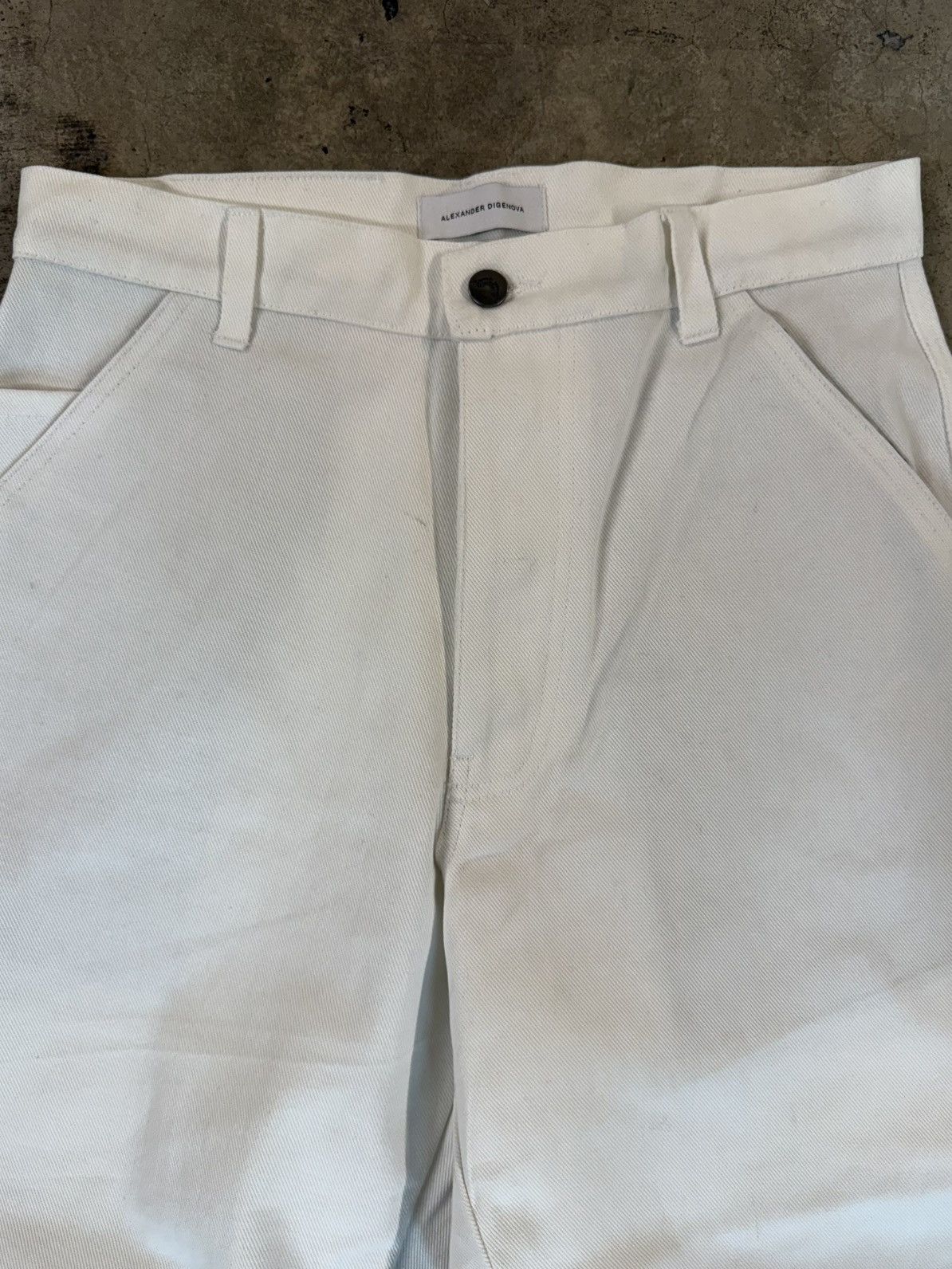 ALEXANDER DIGENOVA Alexander Digenova White Underground Pants Size US 30 / EU 46 - 3 Thumbnail