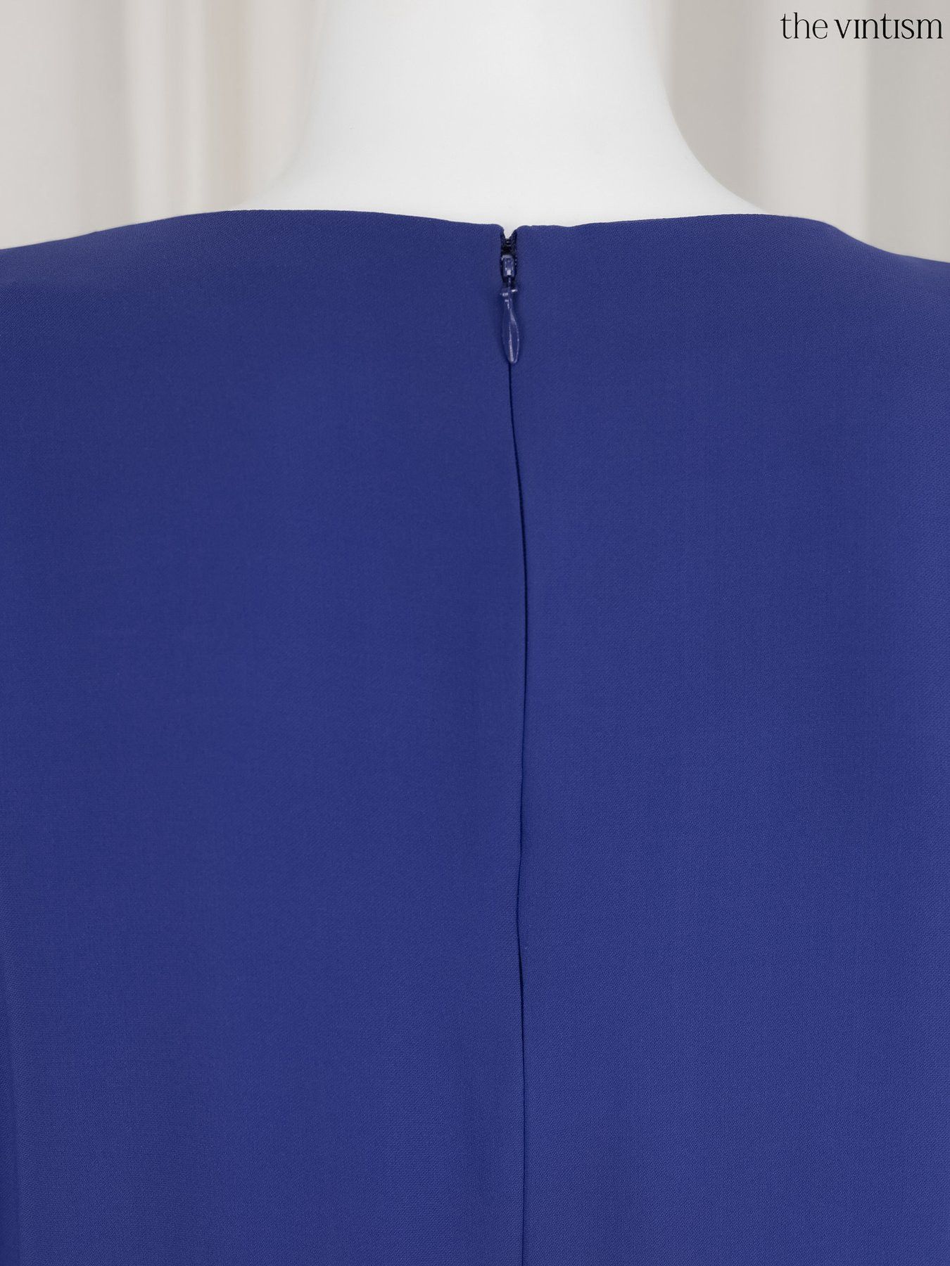 Balenciaga Balenciaga Archival Violet Blue Pure Silk Mini Dress Size S / US 4 / IT 40 - 8 Thumbnail